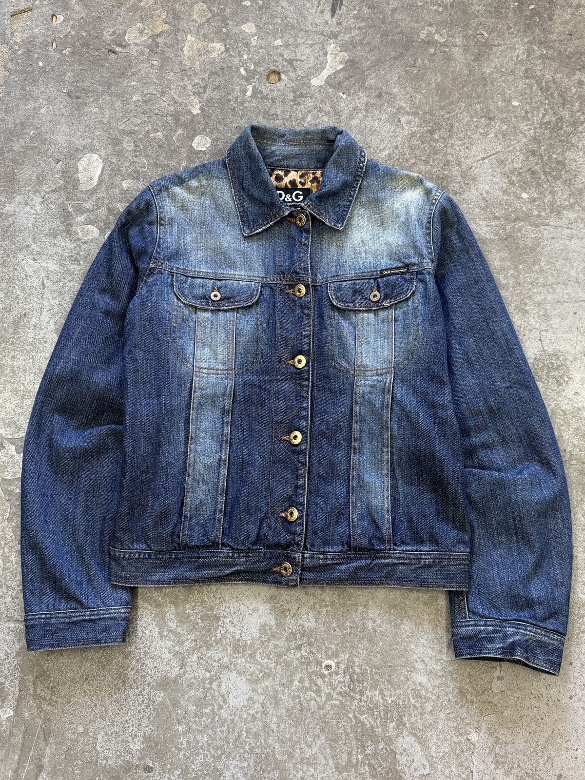 Dolce & Gabbana Vintage Dolce & Gabbana Denim Jacket Size M / US 6-8 / IT 42-44 - 1 Thumbnail