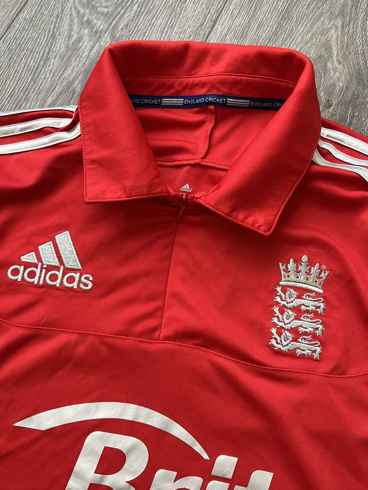 Adidas Vintage Adidas England Cricket Jersey Blokecore Size US L / EU 52-54 / 3 - 5 Thumbnail