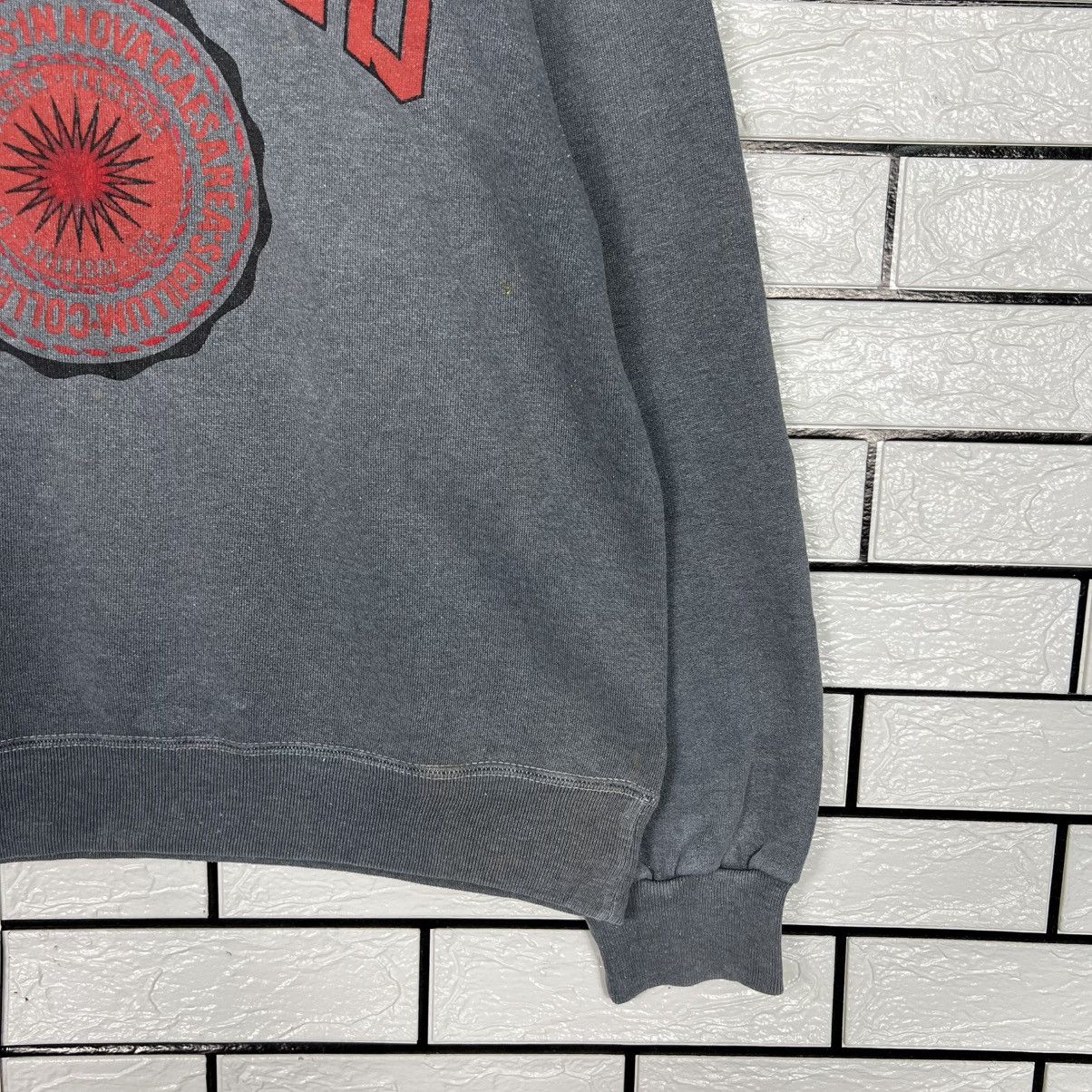 Vintage 90's RUTGERS UNIVERSITY Big Logo Sweatshirt #4171-C191 Size US L / EU 52-54 / 3 - 7 Thumbnail