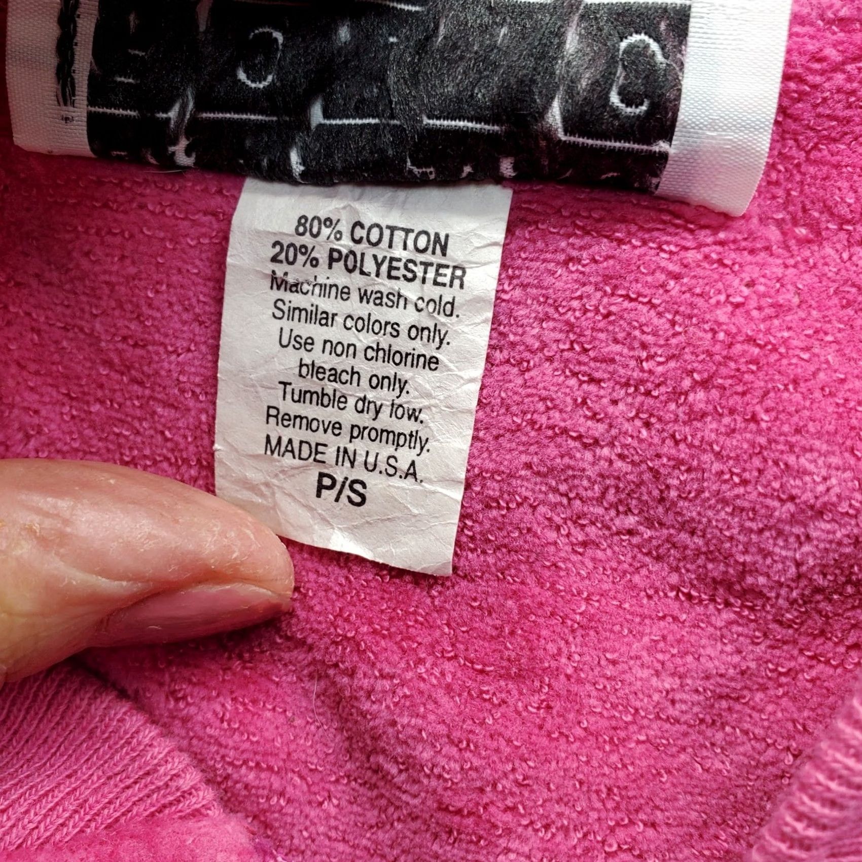 Saks Fifth Avenue Saks Fifth Avenue Folio Vest Womens PS Pink Velour Studded Sleeveless Full Zip Vest Size S / US 4 / IT 40 - 7 Thumbnail
