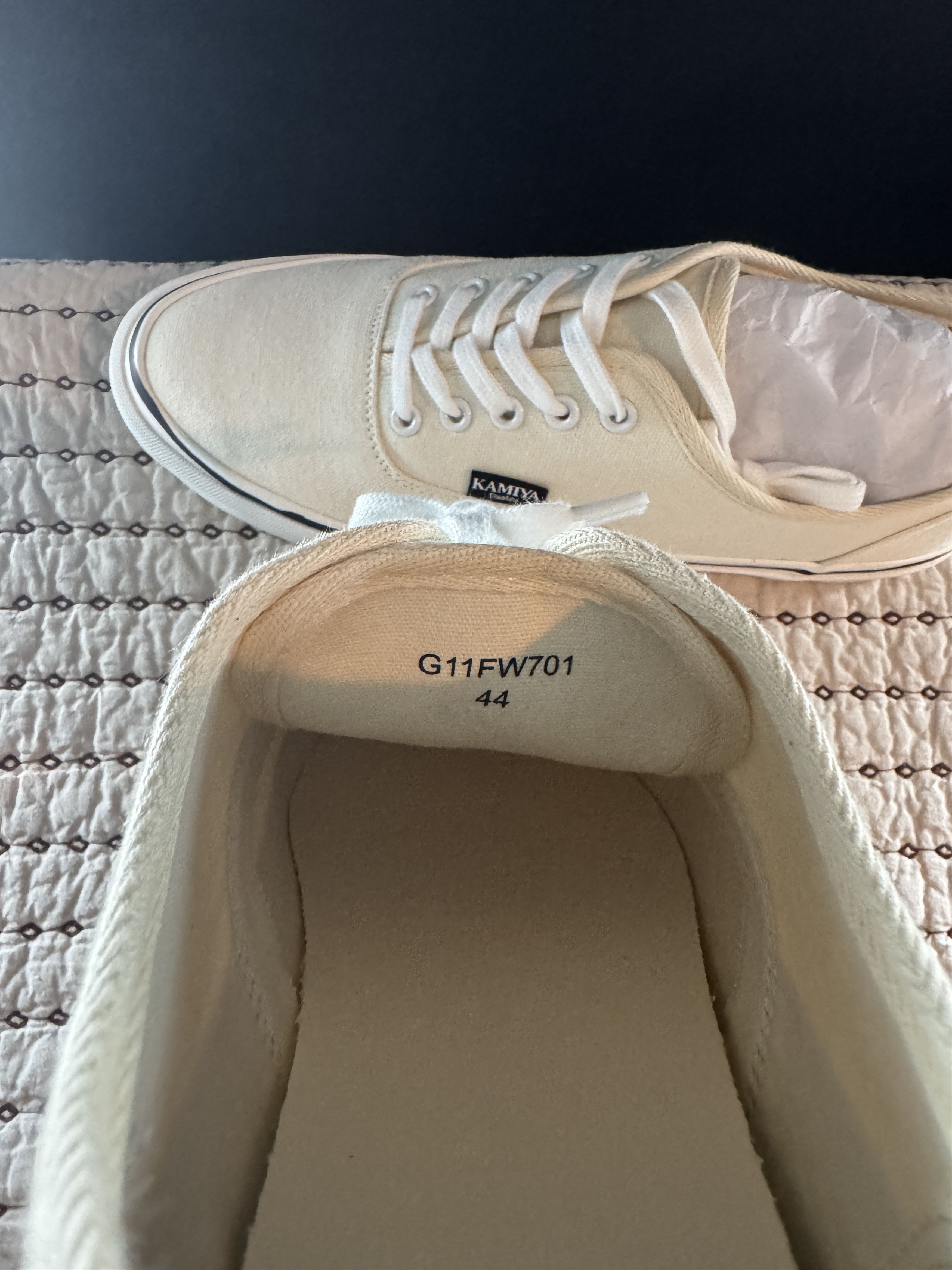 Maison MIHARA YASUHIRO KAMIYA / MIHARA YASUHIRO - HERC VULCANIZED SNEAKER SIZE 44 Size US 11 / EU 44 - 9 Thumbnail