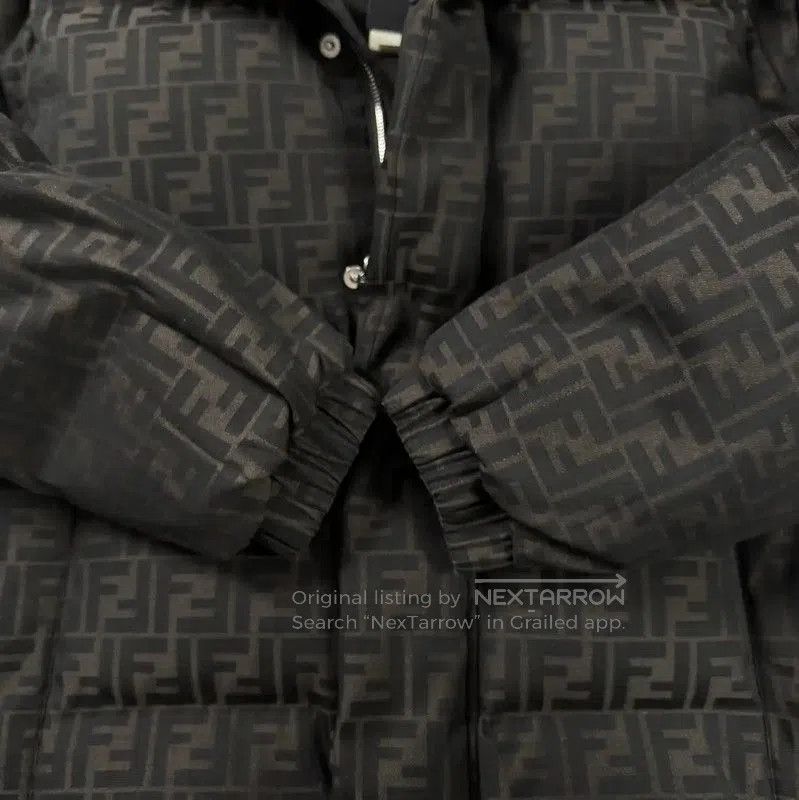 Fendi Fendi Brown Polyester Men's Puffer Jacket . Size US L / EU 52-54 / 3 - 6 Thumbnail