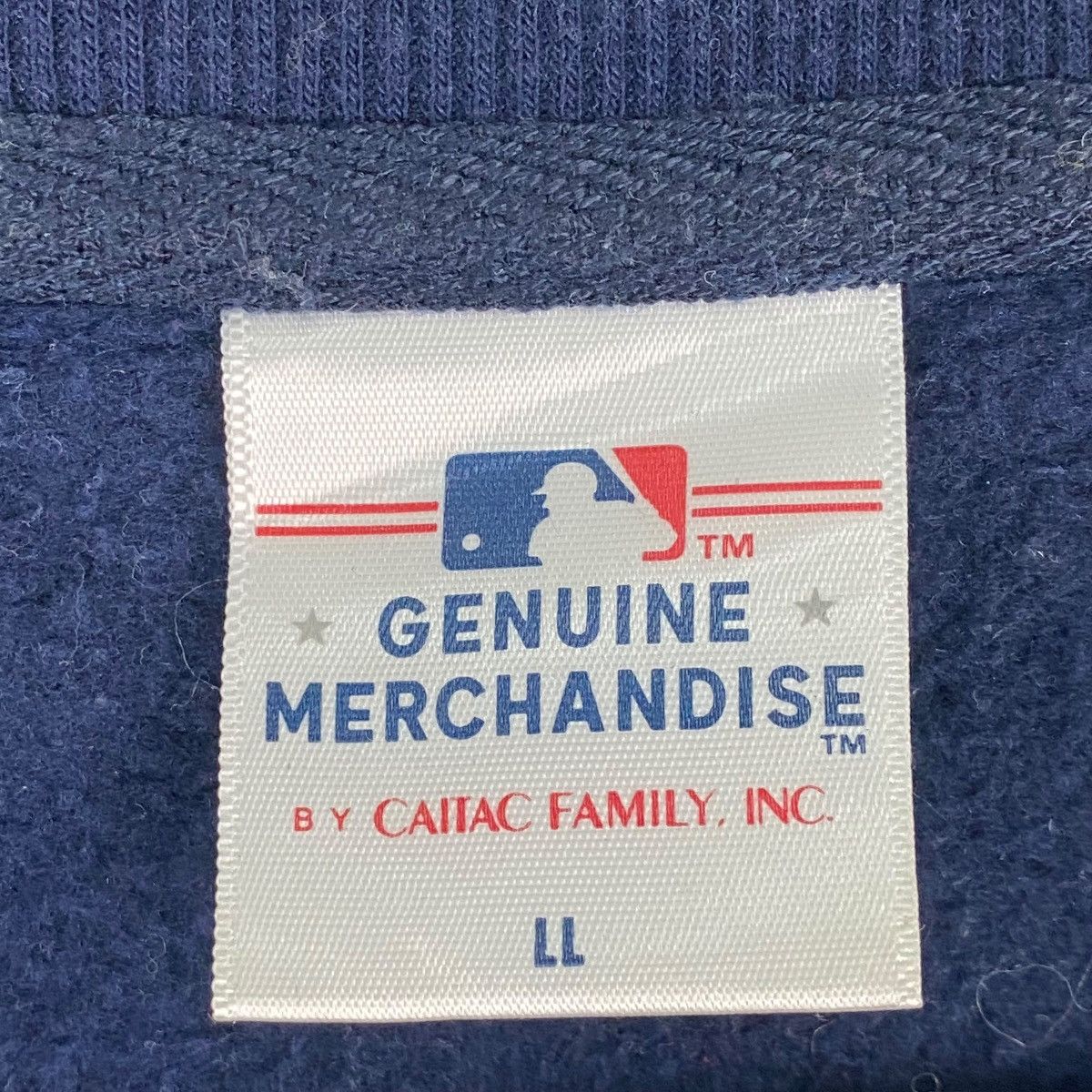 Vintage Vintage New York Yankees Crewneck Sweatshirt Navy Blue Size US L / EU 52-54 / 3 - 6 Thumbnail