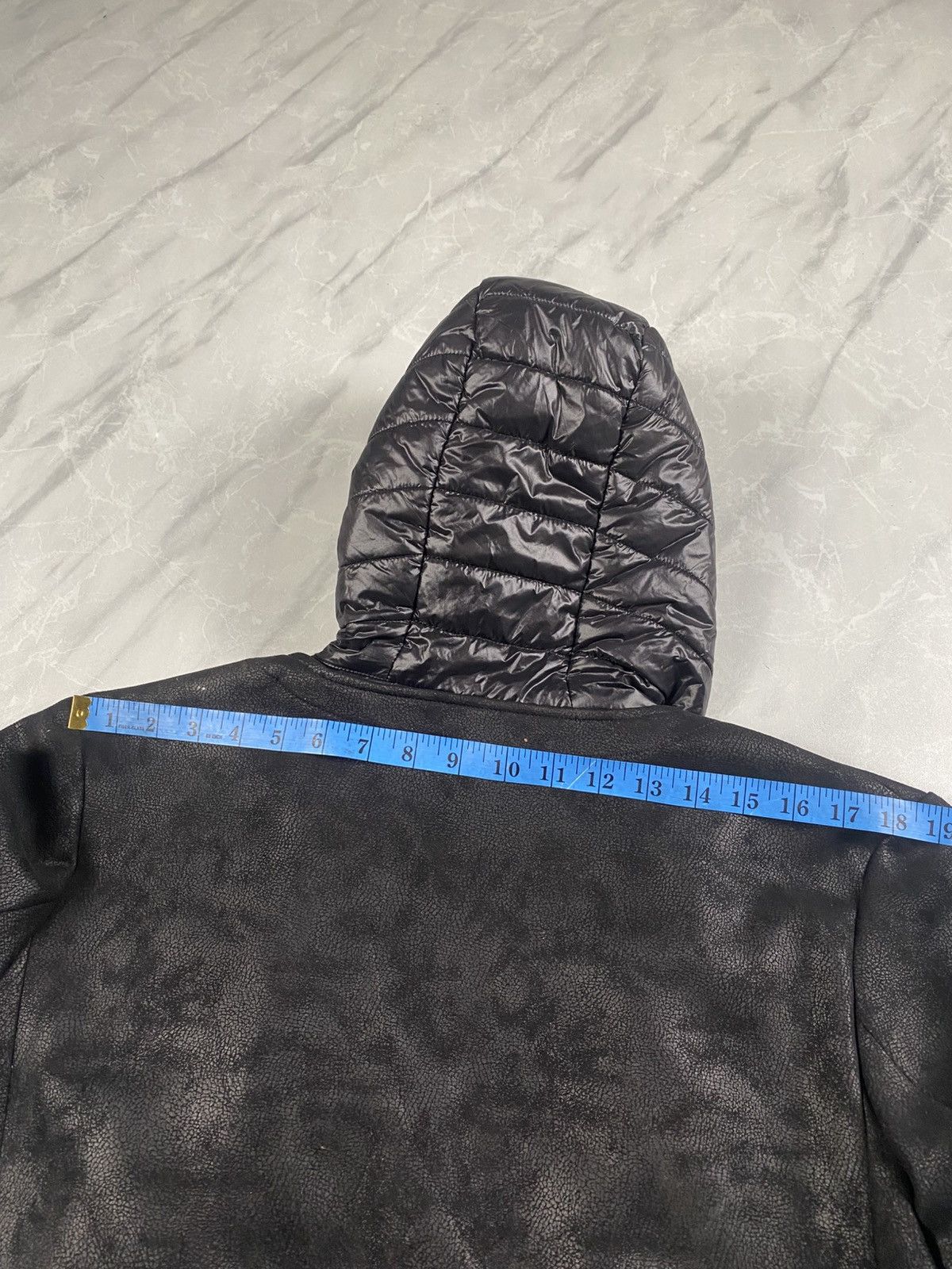Japanese Brand Rare Maturita Leather Puffer Hooded Jacket Size US S / EU 44-46 / 1 - 7 Thumbnail
