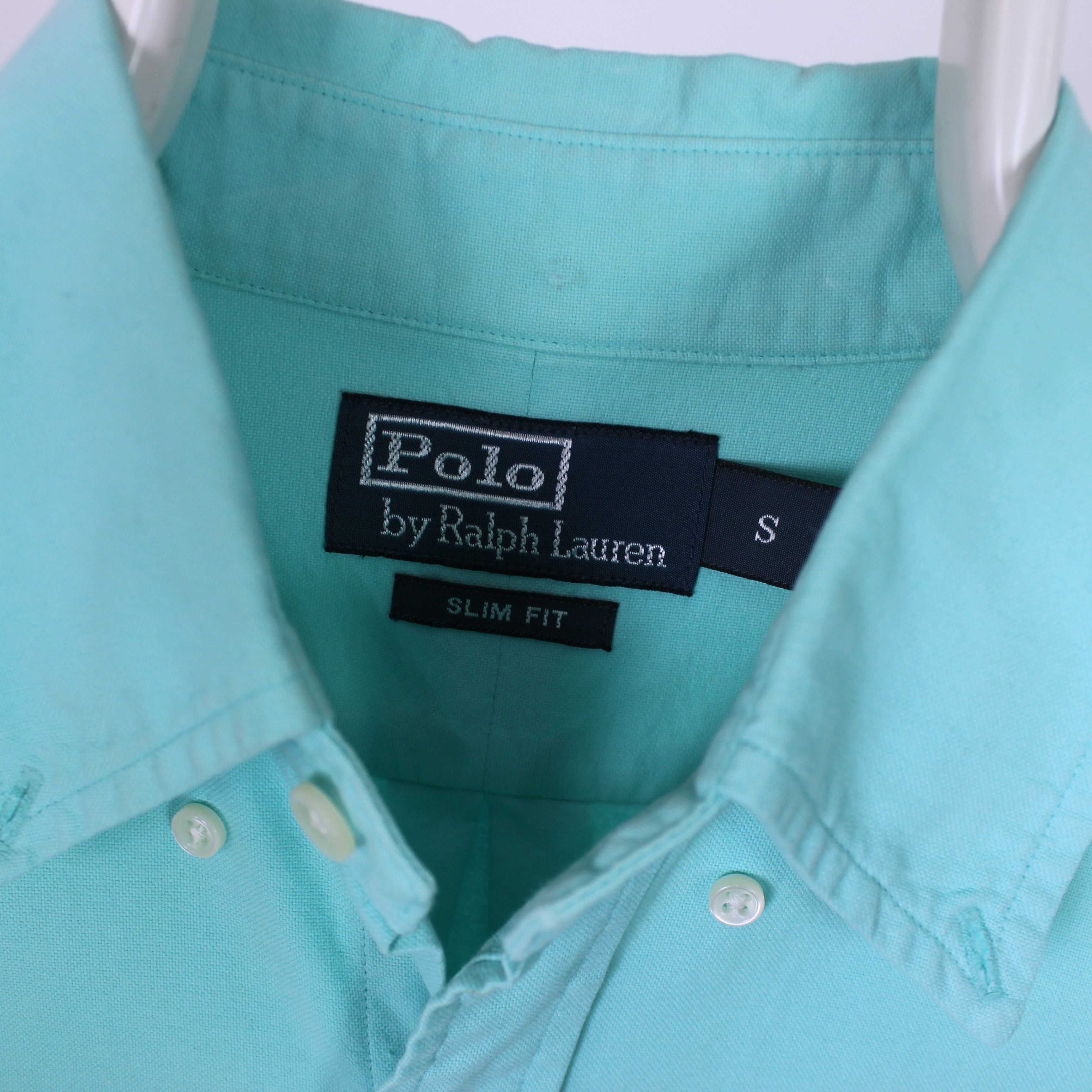Polo Ralph Lauren Polo Ralph Lauren Shirt S Slim Fit cotton Blue Button Ups Size US S / EU 44-46 / 1 - 7 Thumbnail