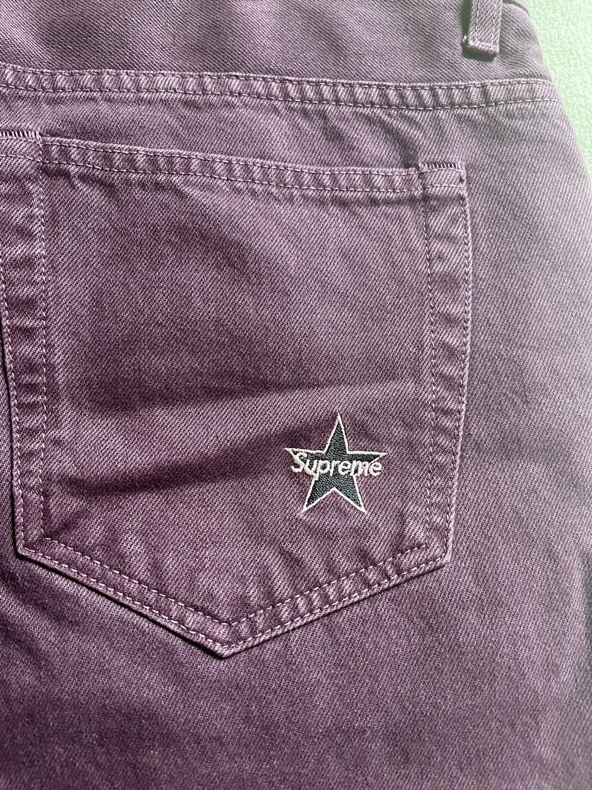 Supreme Supreme Regular Jean Lavender Size 34 | Grailed