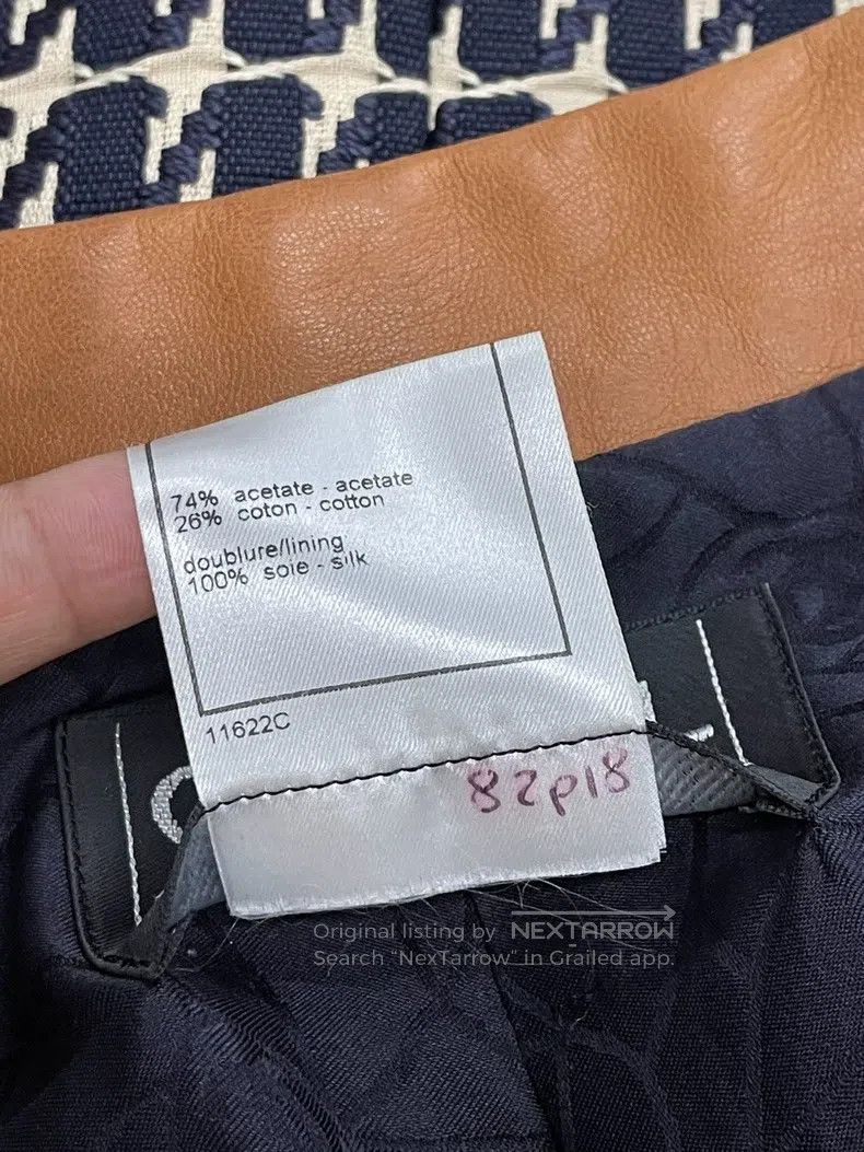 Chanel Chanel Black check brown lapel colour zipper jacket Size XS / US 0-2 / IT 36-38 - 6 Thumbnail