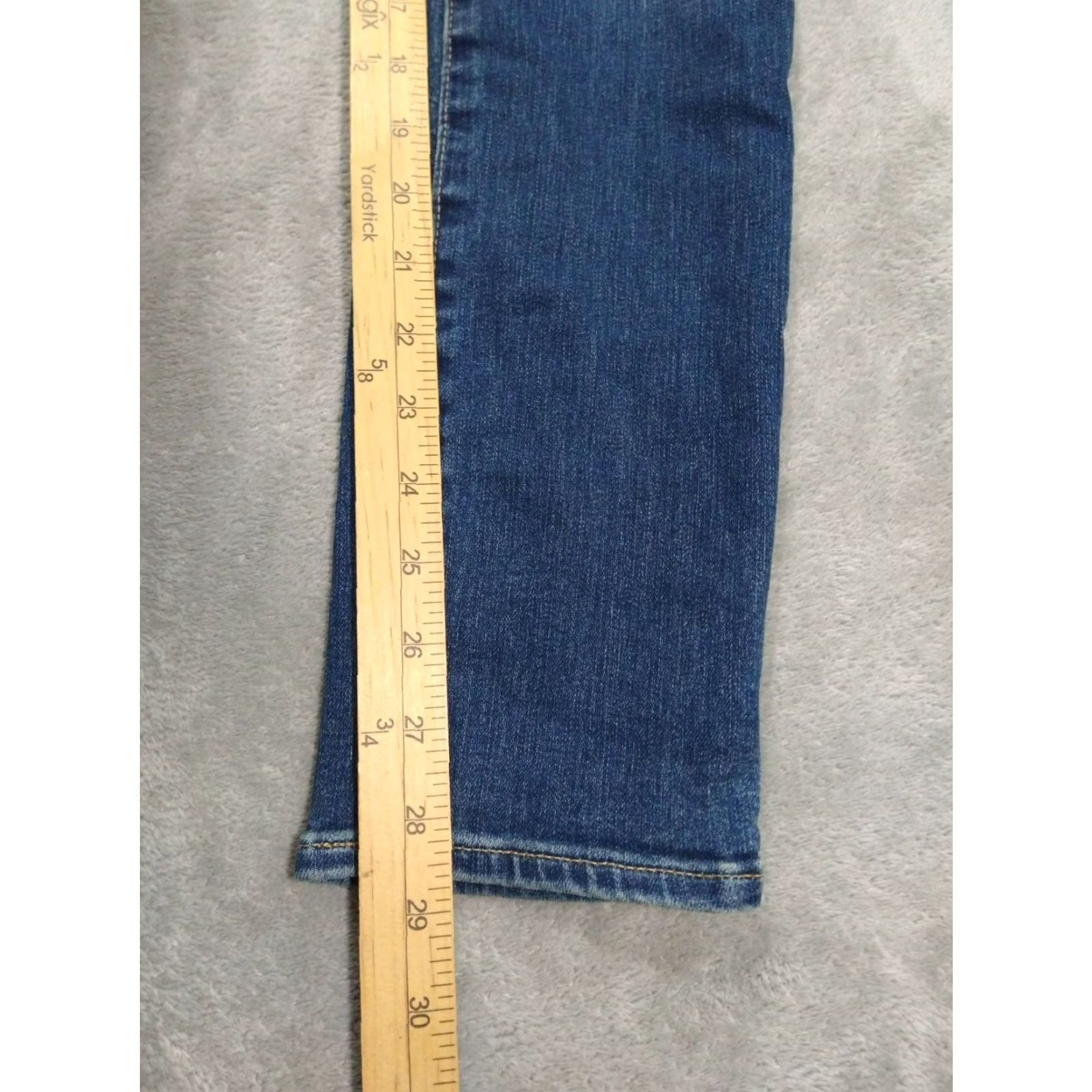 Athleta Athleta Jeans Womens 6 Blue Denim Sculptek Ultra Skinny Mid Rise Stretch Size 28" / US 6 / IT 42 - 5 Thumbnail