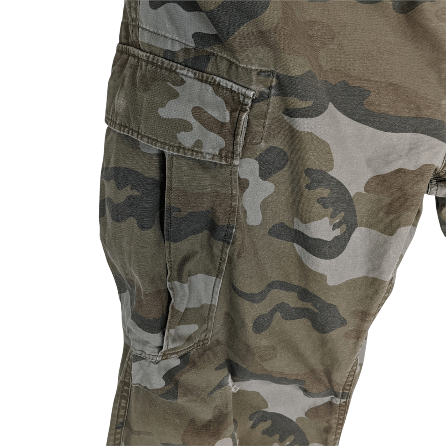 Airwalk Vintage AIRWALK Camouflage Military Cargo Pant Size US 35 - 6 Thumbnail