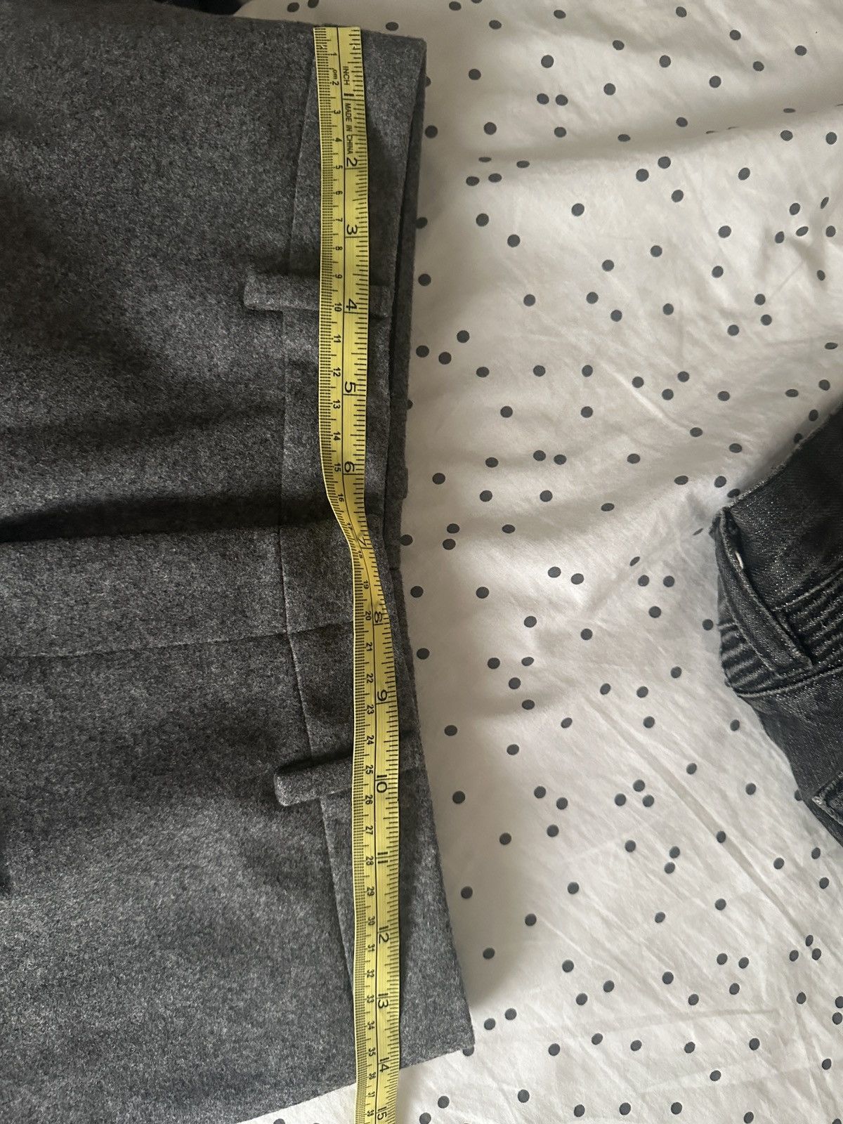 Dior × Hedi Slimane AW02 Dior Homme "Reflexion" Cashmere Wool Bootcut Trousers Size US 28 / EU 44 - 12 Thumbnail