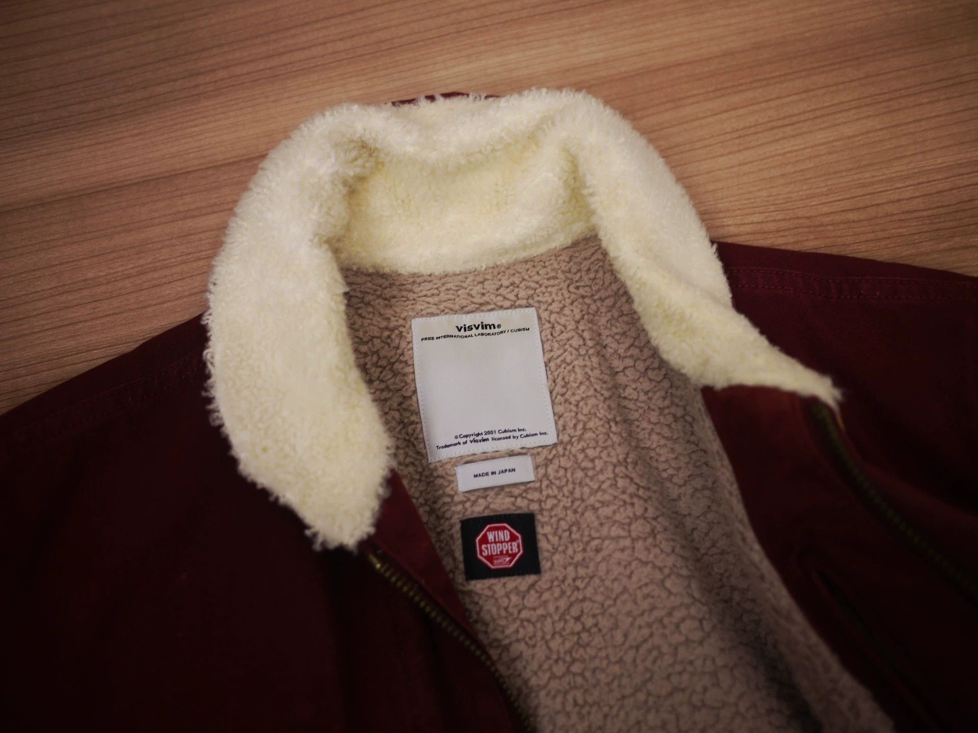 Visvim VISVIM DECKHAND JKT BURGUNDY 2 Used Size US M / EU 48-50 / 2 - 4 Thumbnail