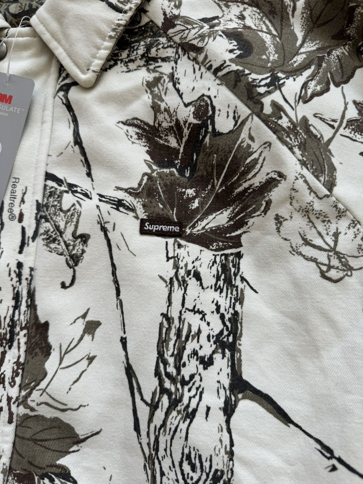Supreme Supreme Realtree Reversible Quilted Work Jacket Snow Camo Size US XL / EU 56 / 4 - 3 Thumbnail