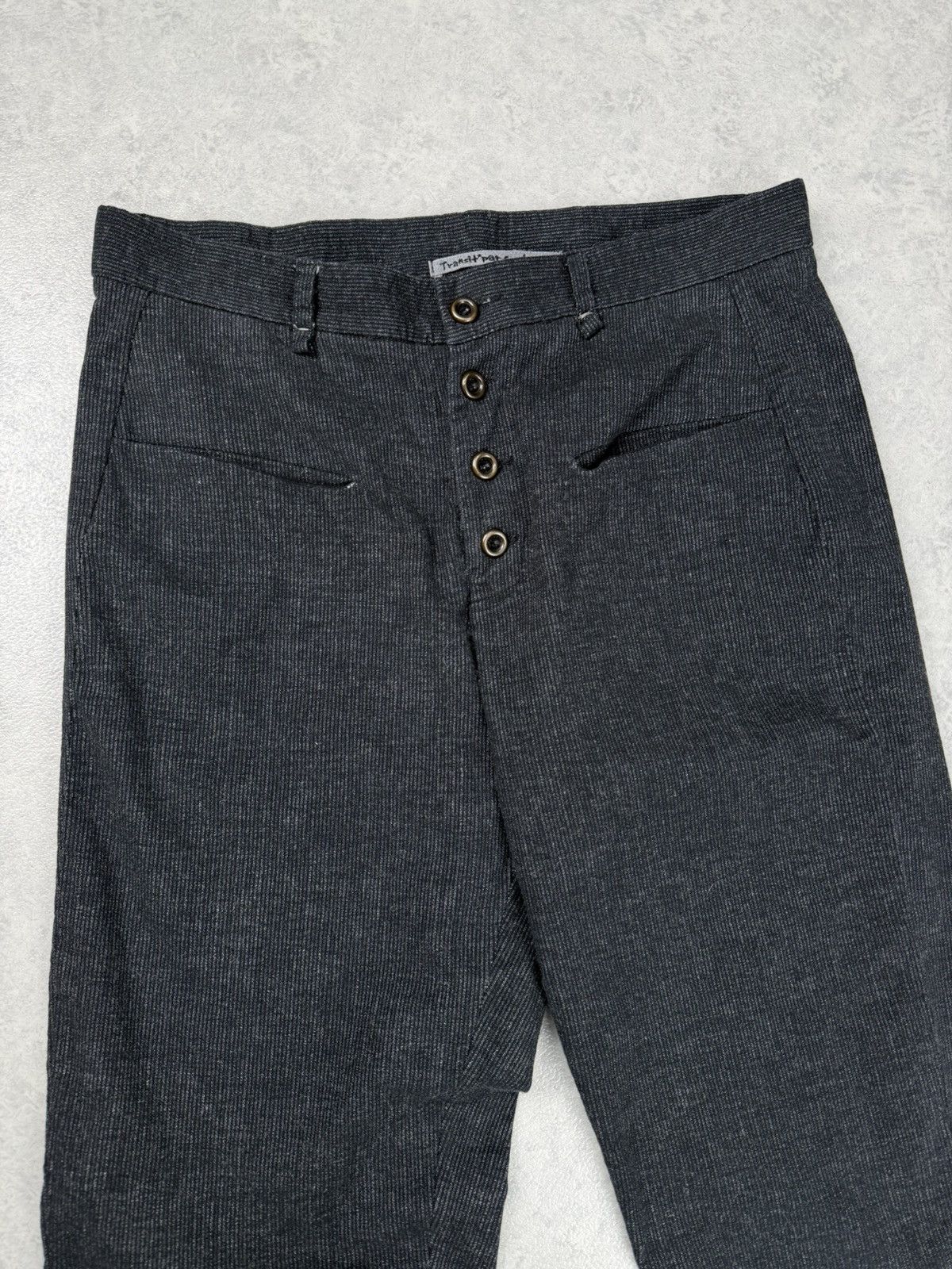Transit Transit Pur Such Avant Garde Trousers Pants Size 2 Size 26" / US 2 / IT 38 - 3 Thumbnail
