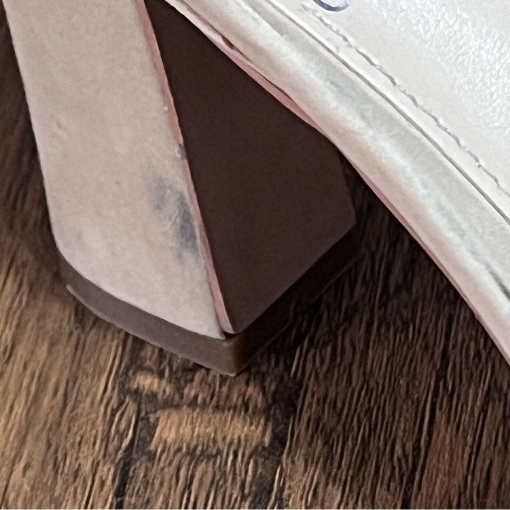 Vince Camuto Vince Camuto Ketrinda Block Heels Women’s Size 8.5 Beige/Ta Size US 8.5 / IT 38.5 - 7 Thumbnail