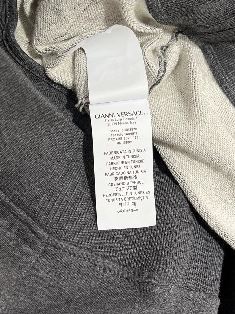 Versace Versace Multi-element embroidered hooded sweatshirt jacket Size US M / EU 48-50 / 2 - 8 Thumbnail
