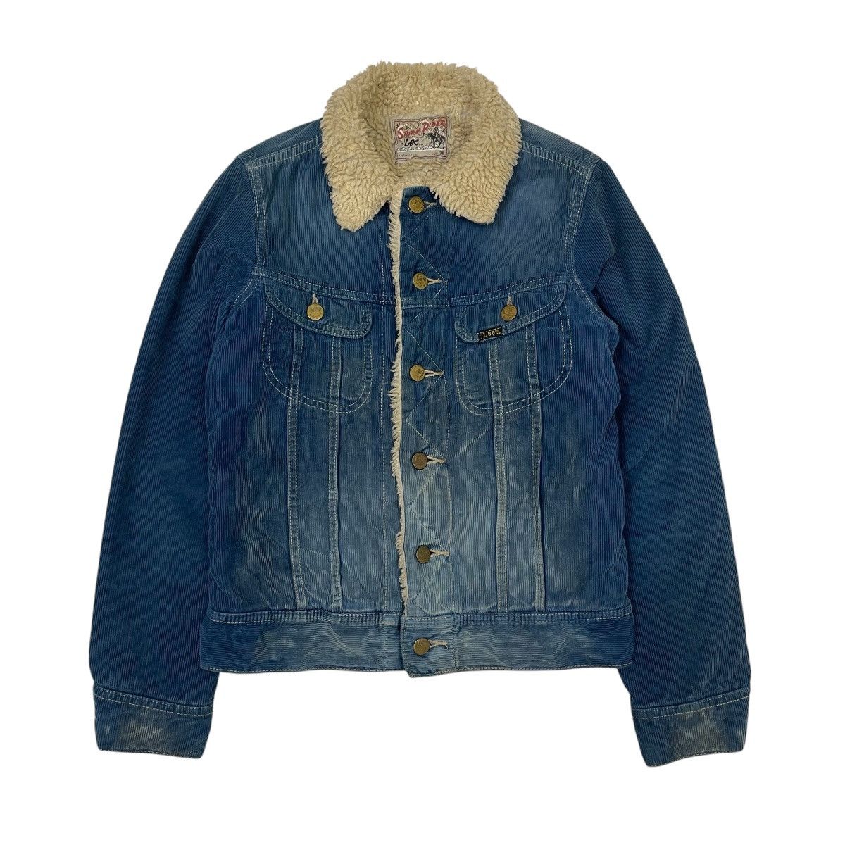Lee ⚡️Vintage Lee Storm Rider Shearling Jacket Size US XS / EU 42 / 0 - 2 Thumbnail