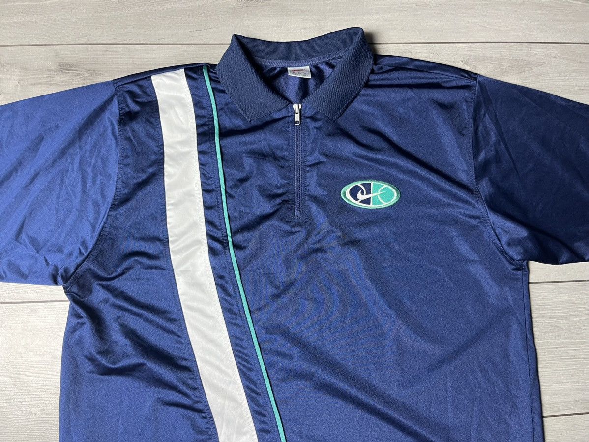 Nike Vintage Nike basketball long jersey zip up size XLarge Size US XL / EU 56 / 4 - 3 Thumbnail