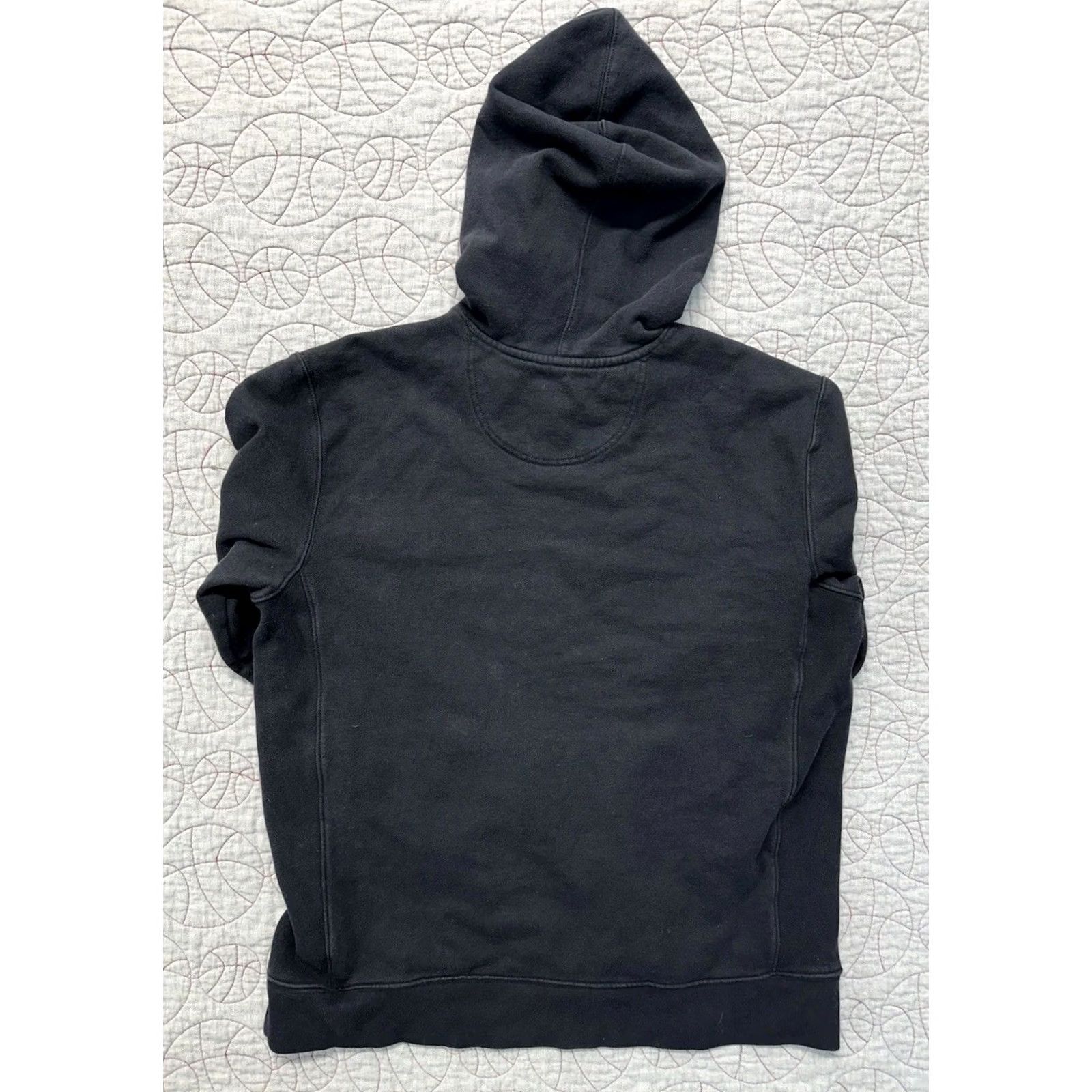 Life is Good Life is Good Hoodie Mens Large Black Fleece Pullover Ballyard Script Simply True Size US L / EU 52-54 / 3 - 6 Thumbnail