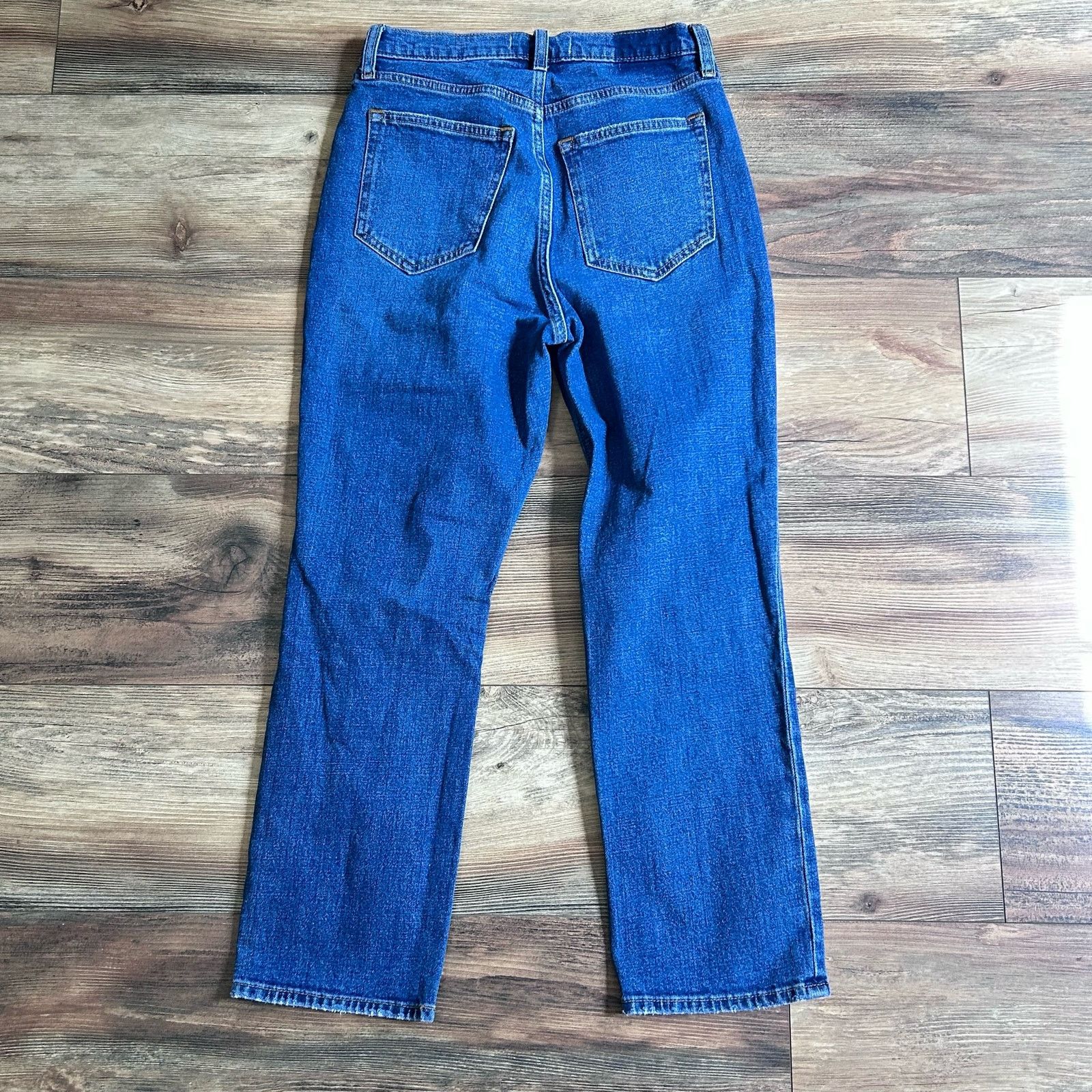 Abercrombie & Fitch Abercrombie & Fitch Ankle Straight Ultra High Rise 27 4 S Size 27" / US 4 / IT 40 - 3 Thumbnail