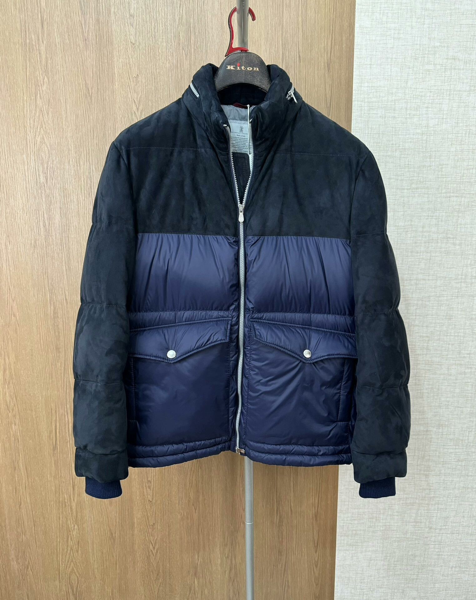Brunello Cucinelli Brunello Cucinelli Men's Down Jacket Size US M / EU 48-50 / 2 - 1 Thumbnail