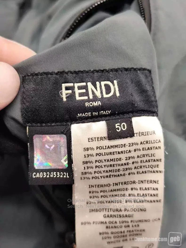 Fendi Fendi Little Monster Down Vest Size US M / EU 48-50 / 2 - 2 Thumbnail