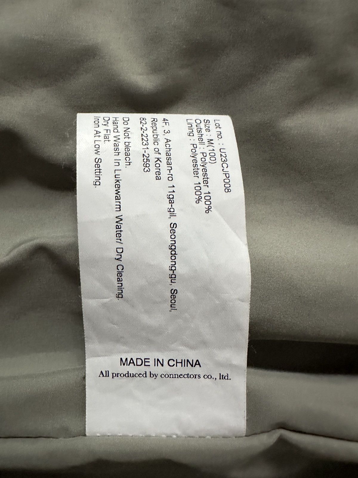 Uniform Bridge Uniform Bridge Warm Jacket Size US M / EU 48-50 / 2 - 5 Thumbnail