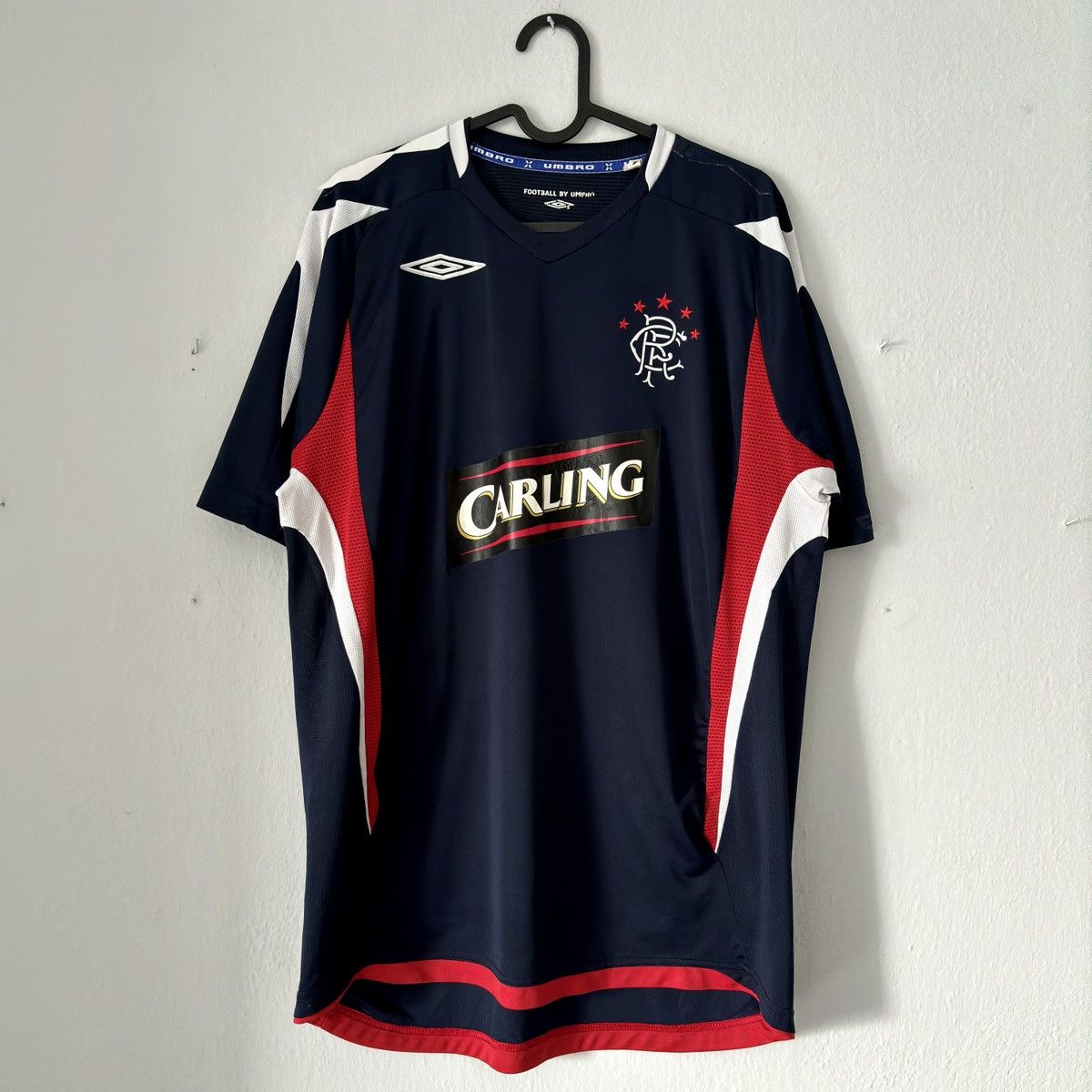 Umbro × Vintage 2007 2008 Rangers Glasgow Vintage Retro Soccer Jersey Shirt Size US L / EU 52-54 / 3 - 2 Thumbnail
