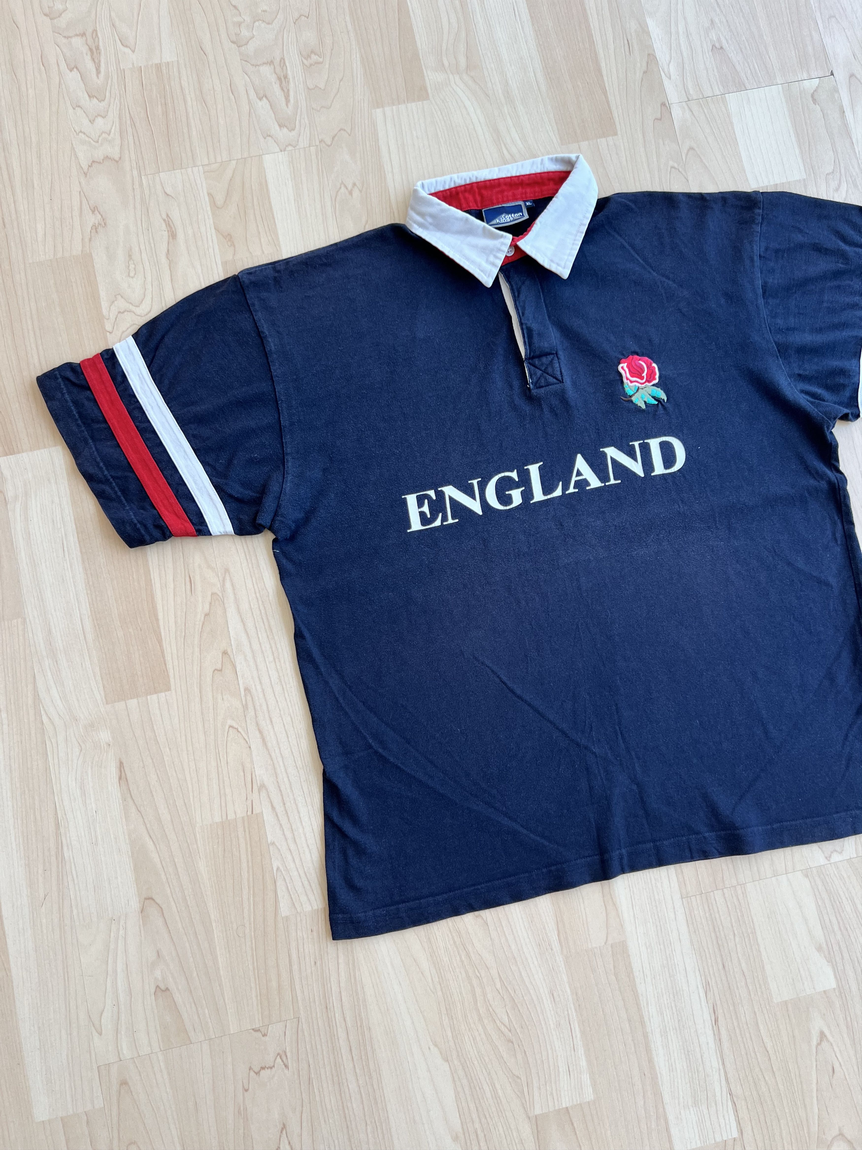 Jockey Cotton Kings England Polo Shirt Large Rugby Jockey Size US XL / EU 56 / 4 - 3 Thumbnail