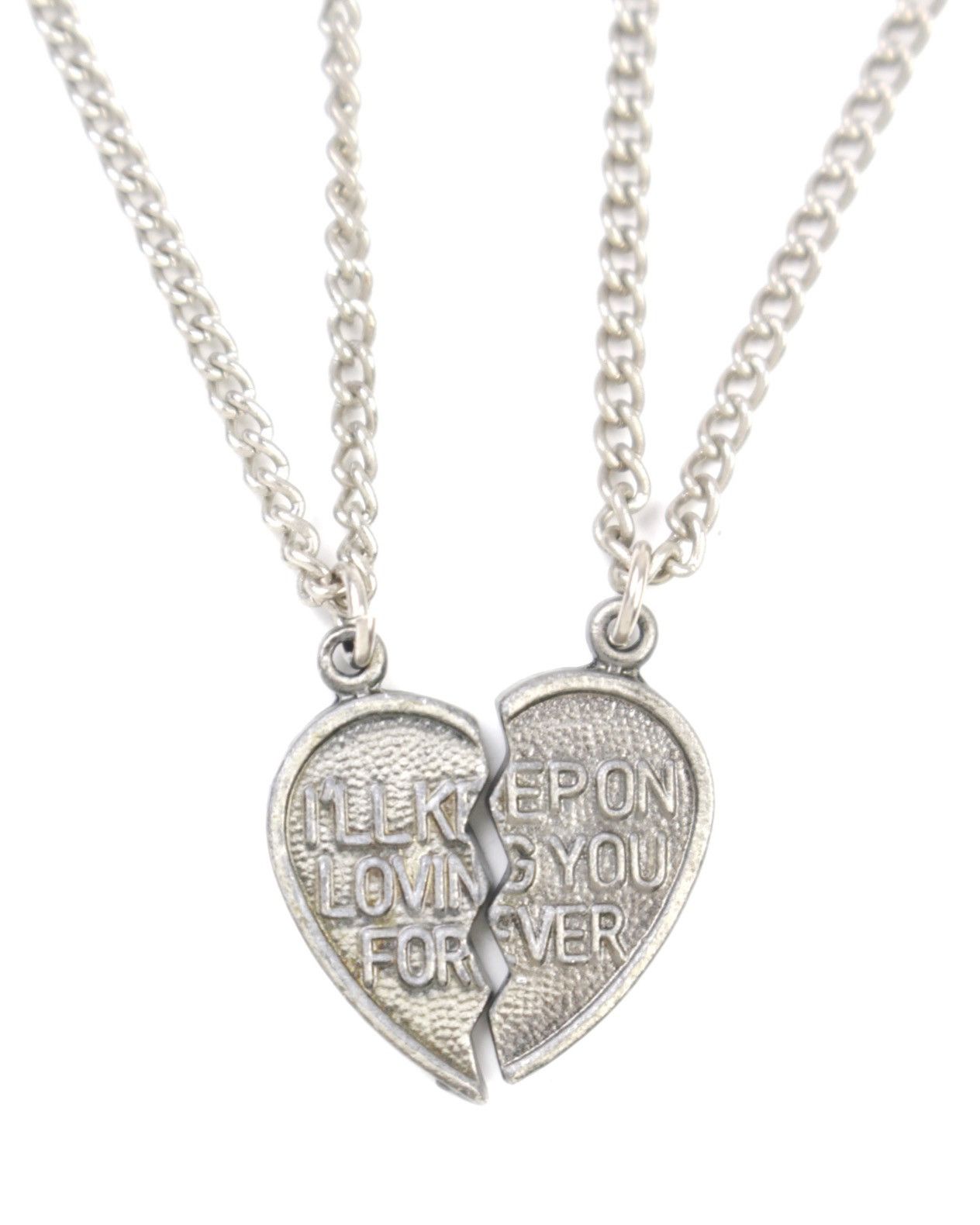 Japanese Brand 2000S JAPANESE MADE I’LL KEEP ON LOVING YOU FOREVER NECKLACE Size ONE SIZE - 1 Thumbnail