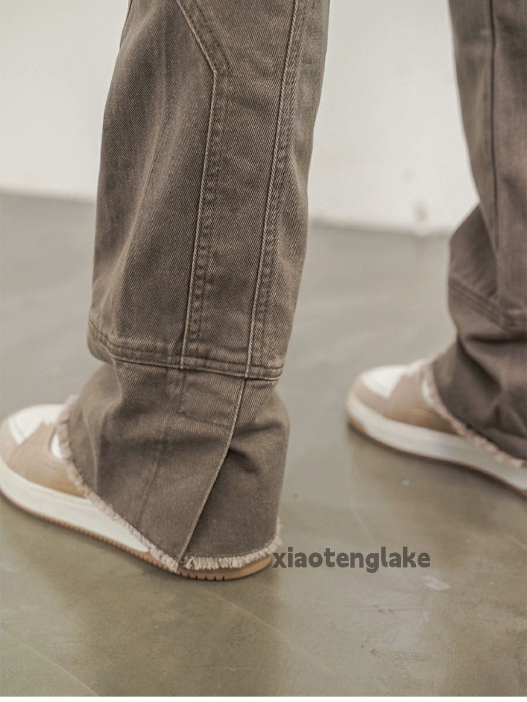 Designer × Japanese Brand × Vintage utility patchwork washed faded yuppie flared pants Size US 32 / EU 48 - 4 Thumbnail