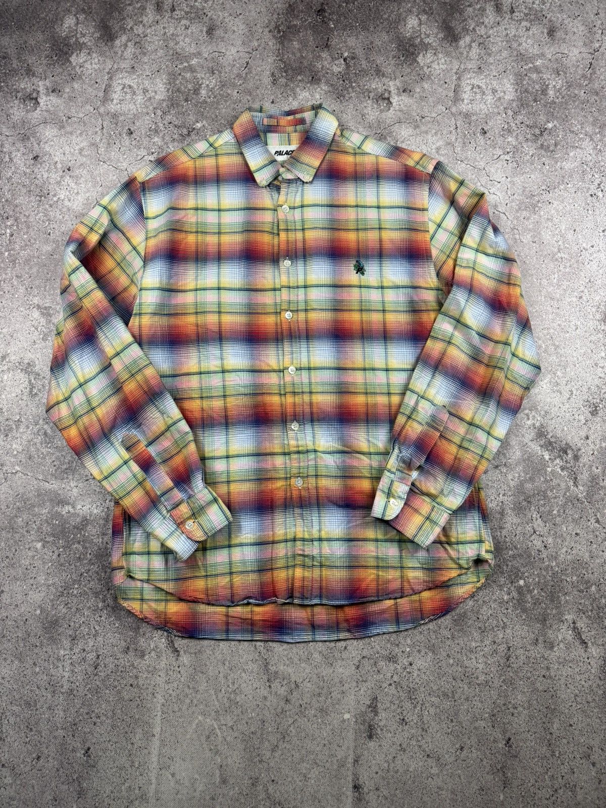 Palace Palace Parrot Rainbow Plaid Button Shirt Size US M / EU 48-50 / 2 - 2 Thumbnail