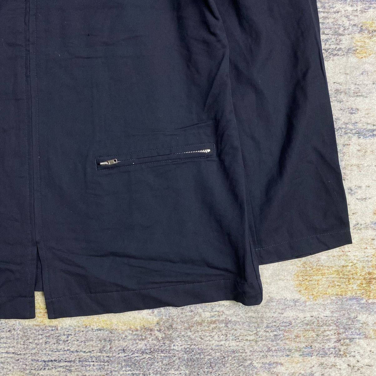 Vintage y's for men yohji yamamoto collarless jacket