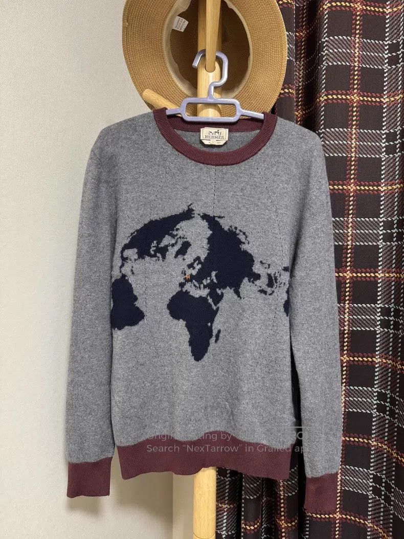 Hermes Hermes Cashmere Top Size US L / EU 52-54 / 3 - 1 Thumbnail