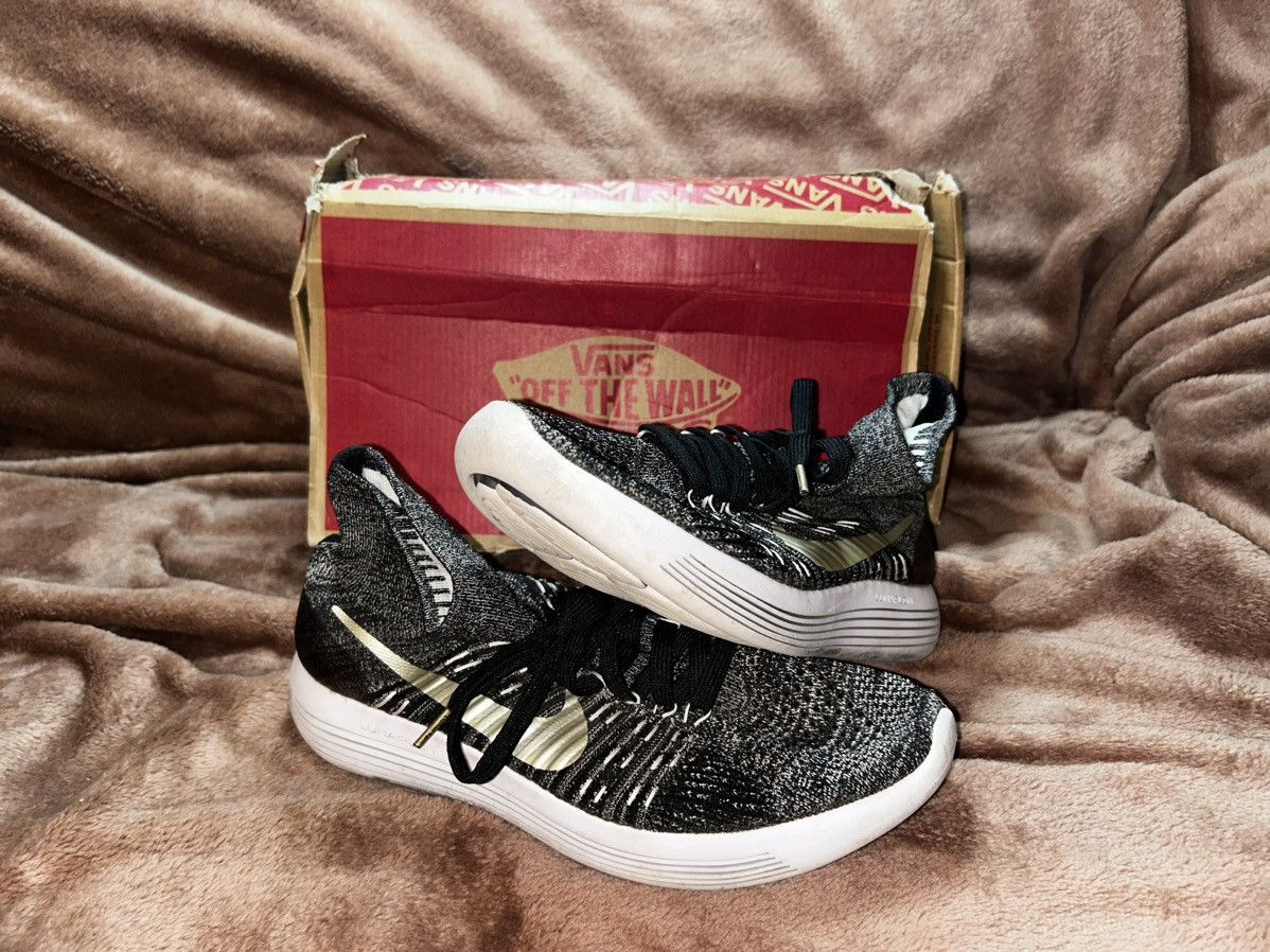 image of Nike Fly Knit Lunar Epic ‘Bhm’ Shoes in Black, Men's (Size 9.5)