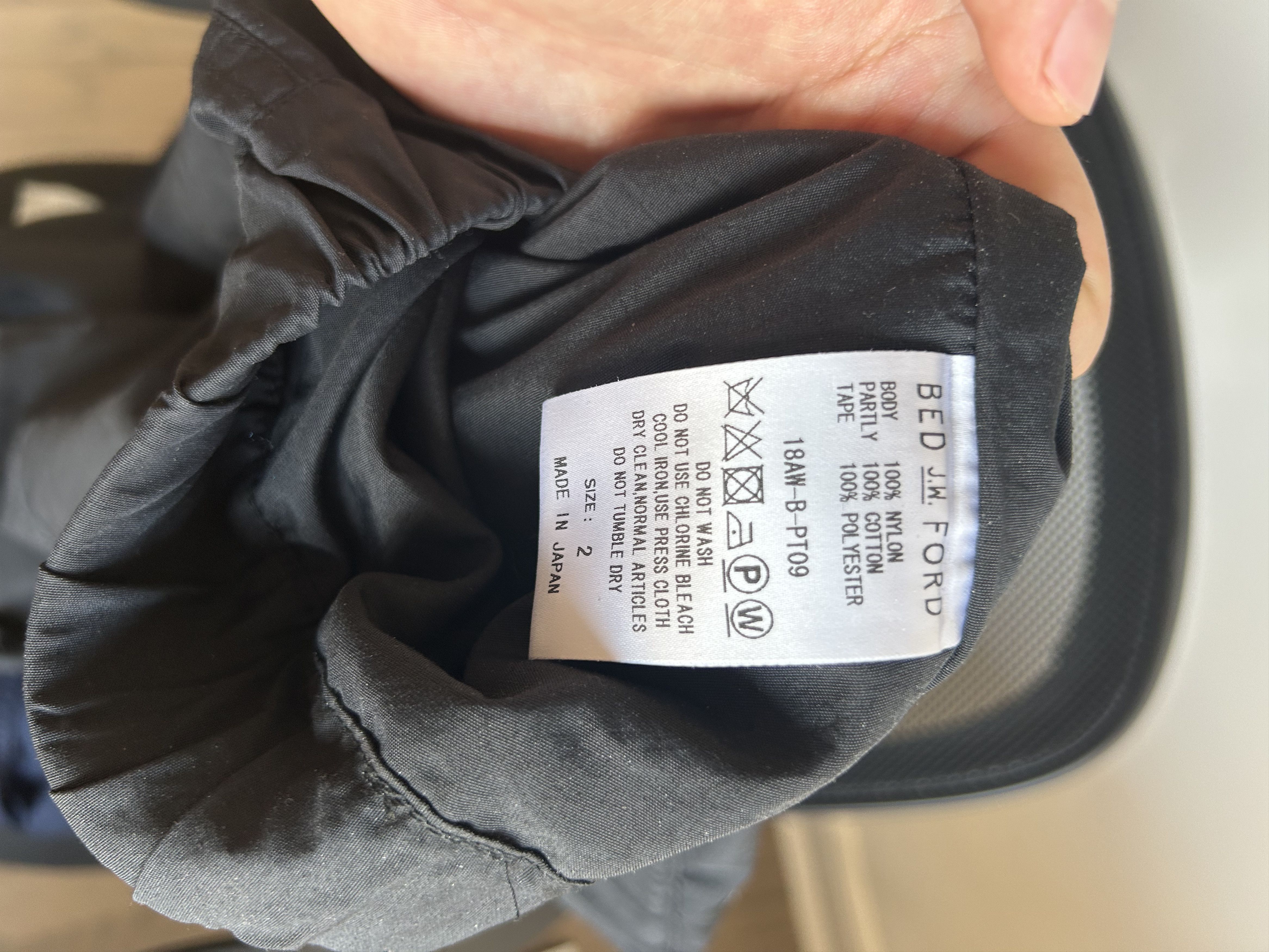 Bed j.w. Ford BED J.W. FORD Nylon Joggers Size US 32 / EU 48 - 4 Thumbnail