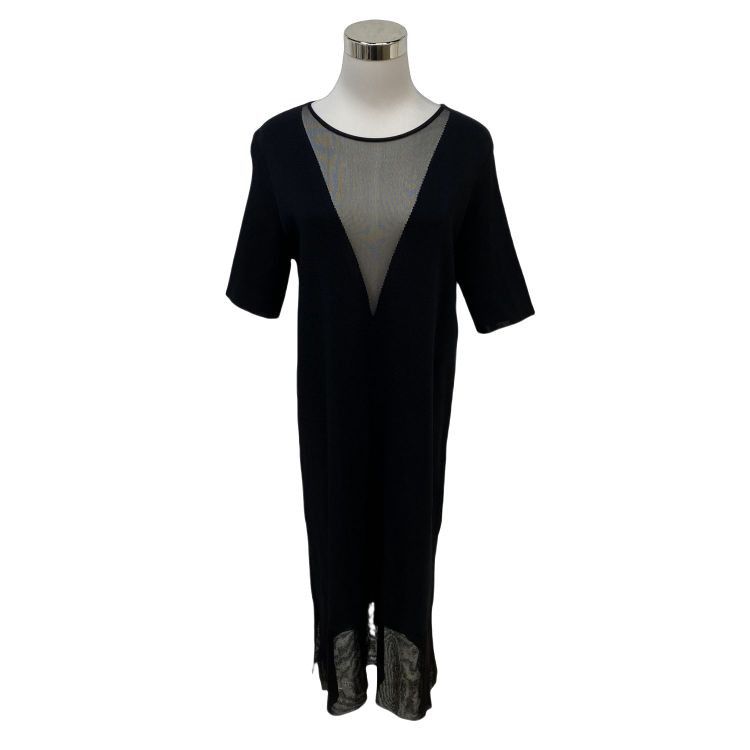 Dior Christian Dior Sheer Panel Midi Dress Size 40 Size M / US 6-8 / IT 42-44 - 1 Thumbnail