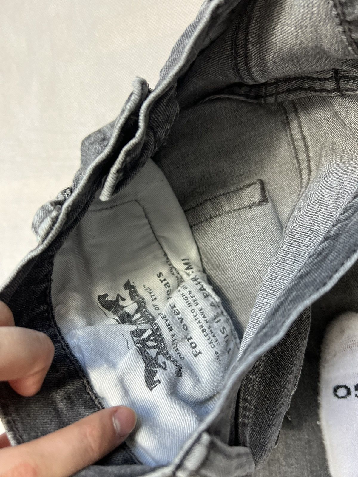 Levi's Pants Levi’s 511 grey jeans Size US 34 / EU 50 - 4 Thumbnail