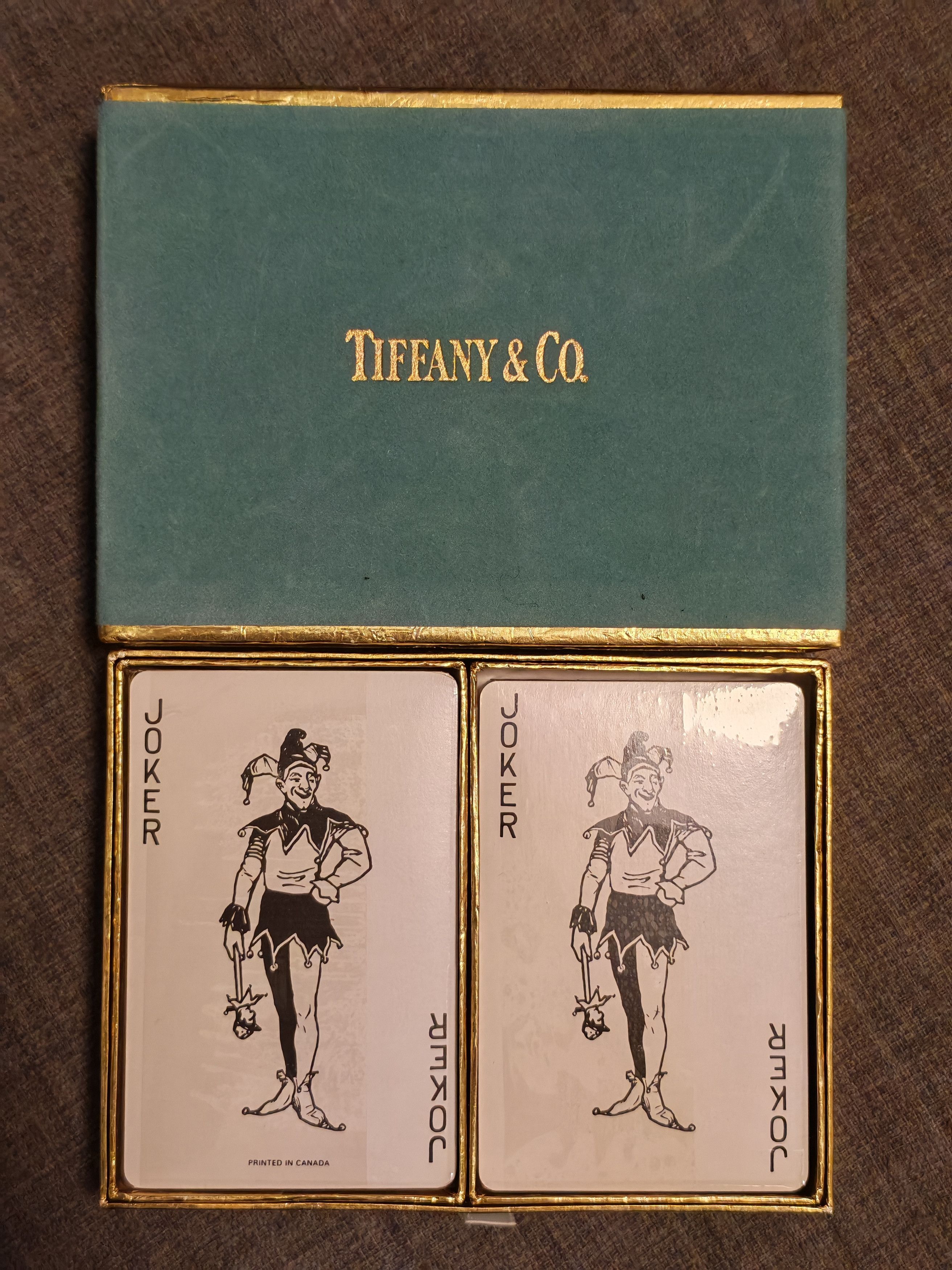 Tiffany & Co. TIFFANY & CO DECK CARD PLAYING CARD PRINTED CANADA Size ONE SIZE - 6 Thumbnail