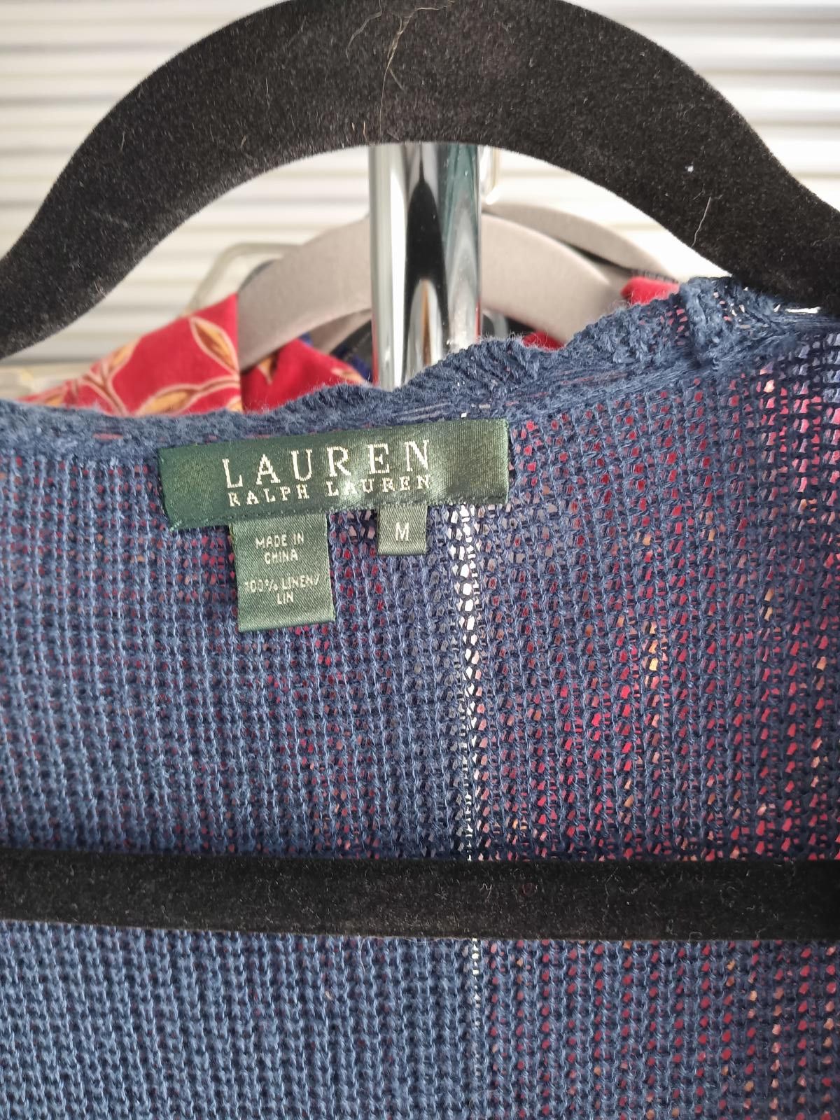 Lauren Ralph Lauren Lauren Ralph Lauren Water Mill Cardigan - Navy Blue - Size M Size M / US 6-8 / IT 42-44 - 4 Thumbnail