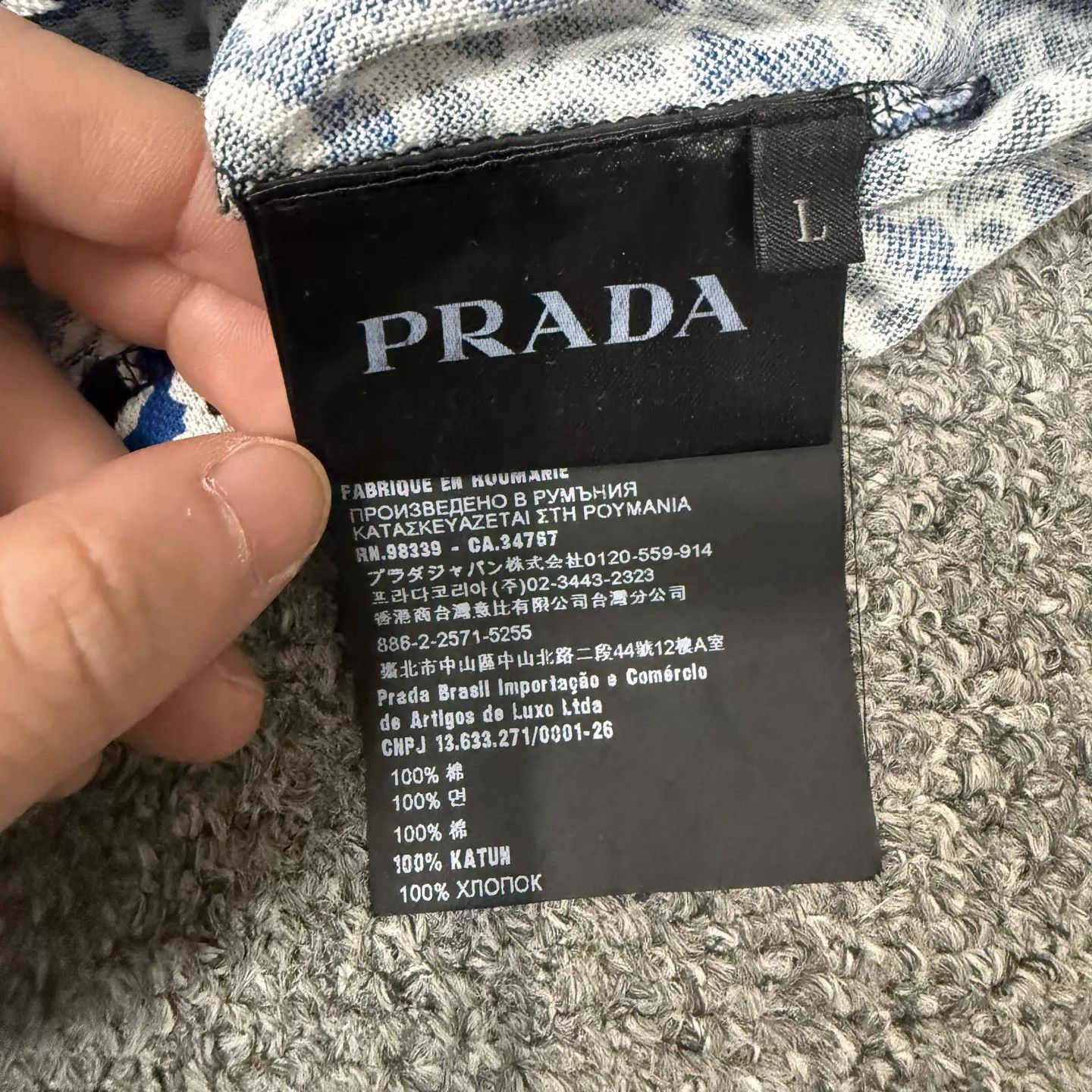 Prada Prada Triangle Logo Short Sleeve Polo L 99 New Size L / US 10 / IT 46 - 4 Thumbnail