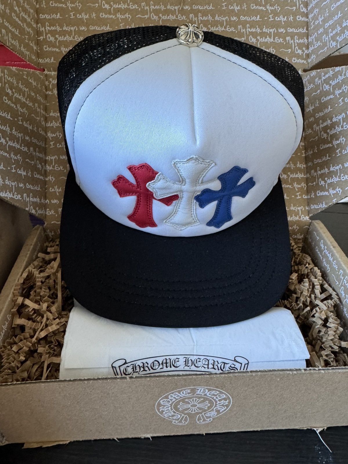 Chrome Hearts Trucker Hat Size ONE SIZE - 1 Thumbnail