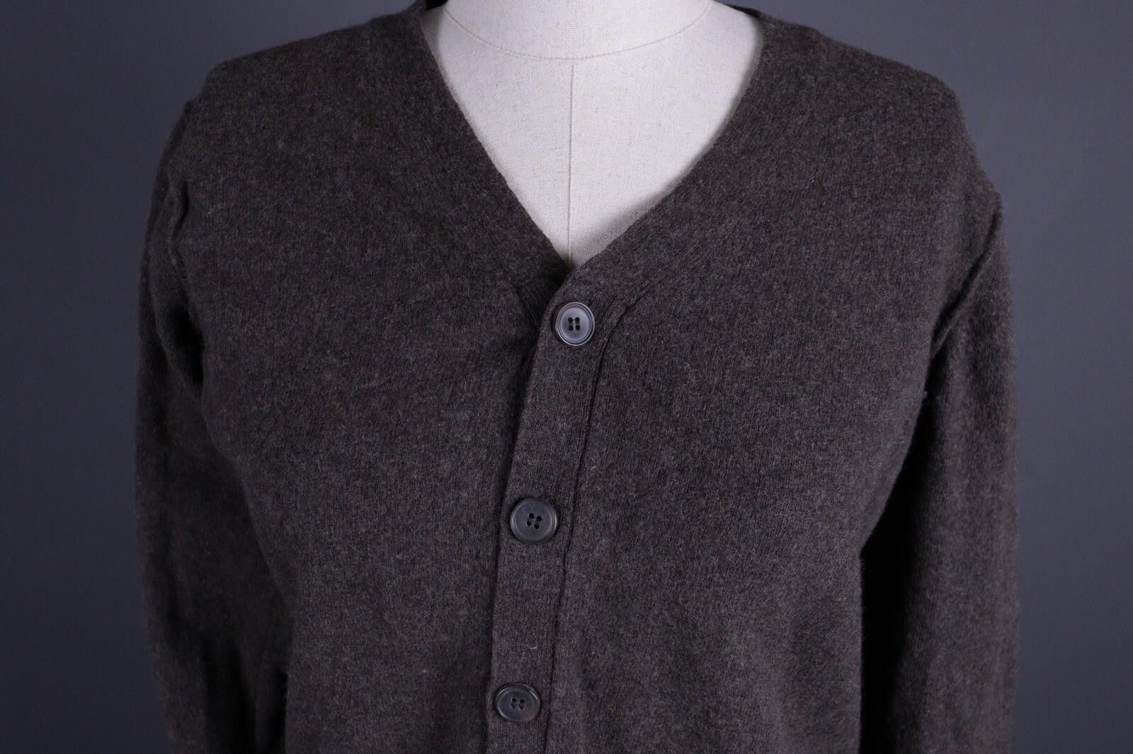 Nudie Jeans NUDIE JEANS CO Brown Wool Knit Cardigan Sweater Size S Size S / US 4 / IT 40 - 4 Thumbnail