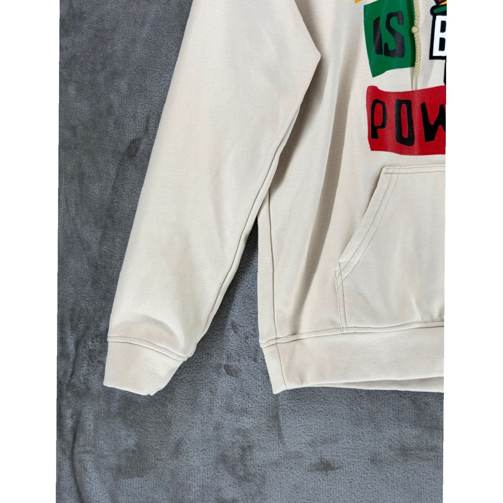Vintage Support Black Colleges Hoodie Tan Knowledge Is Power S Small Mens Size US S / EU 44-46 / 1 - 3 Thumbnail