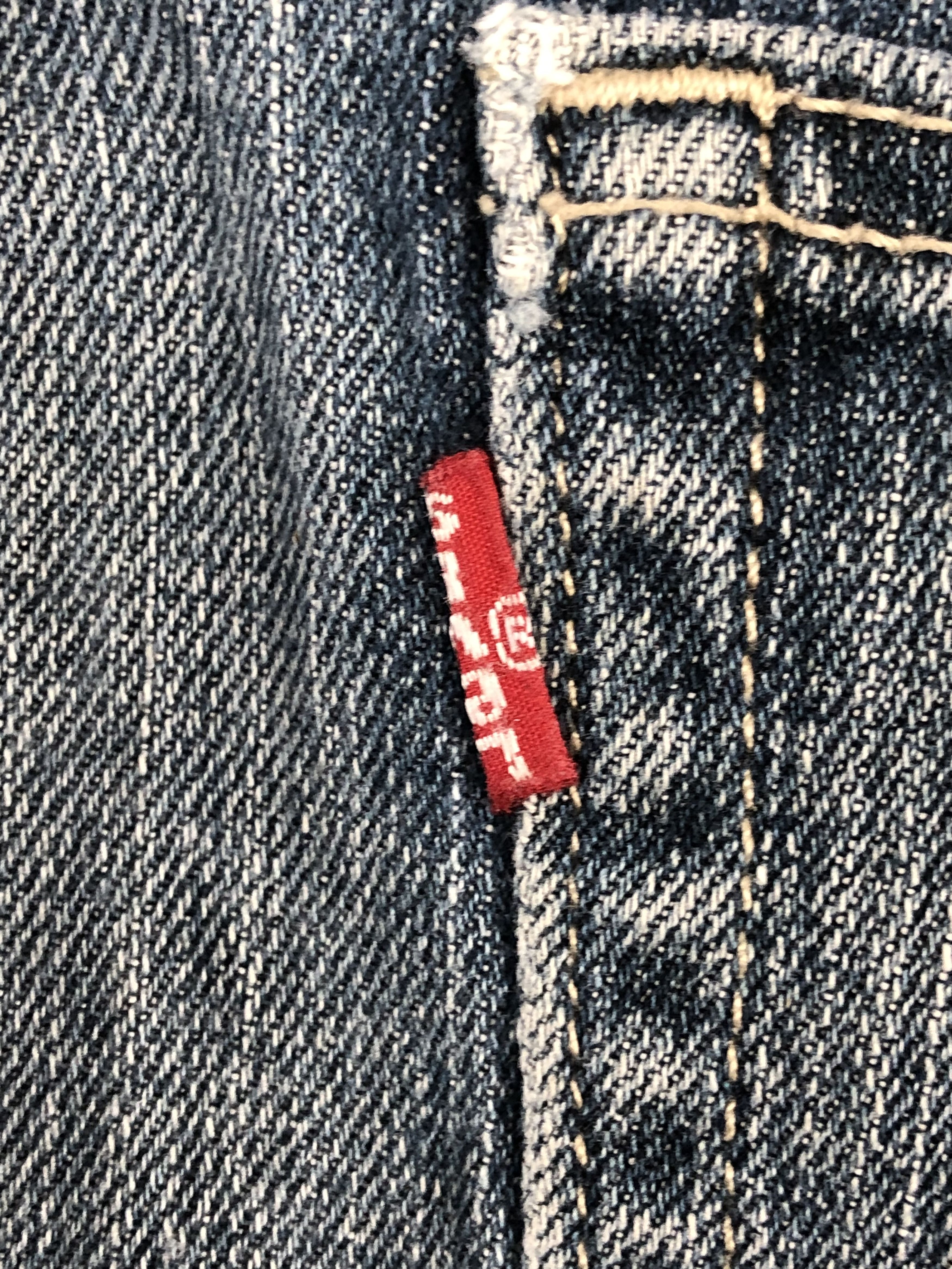 Levi's Vintage Levis 505 Blue Denim Jeans DPP0237 Size US 43 - 12 Thumbnail