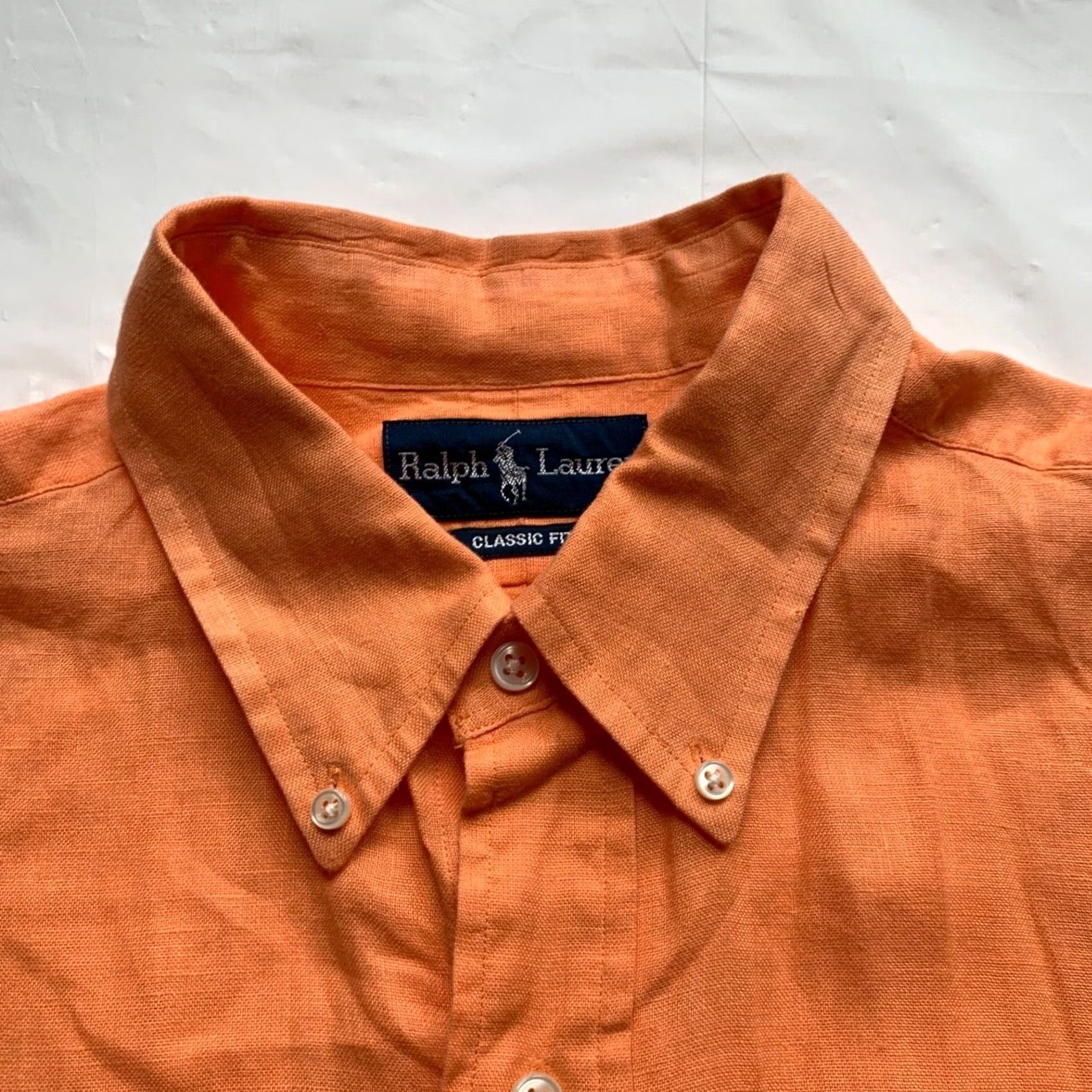 Ralph Lauren Ralph Lauren 100% Linen Shirt Mens Large Classic Fit Button Up Long Sleeve NEW Size US L / EU 52-54 / 3 - 5 Thumbnail