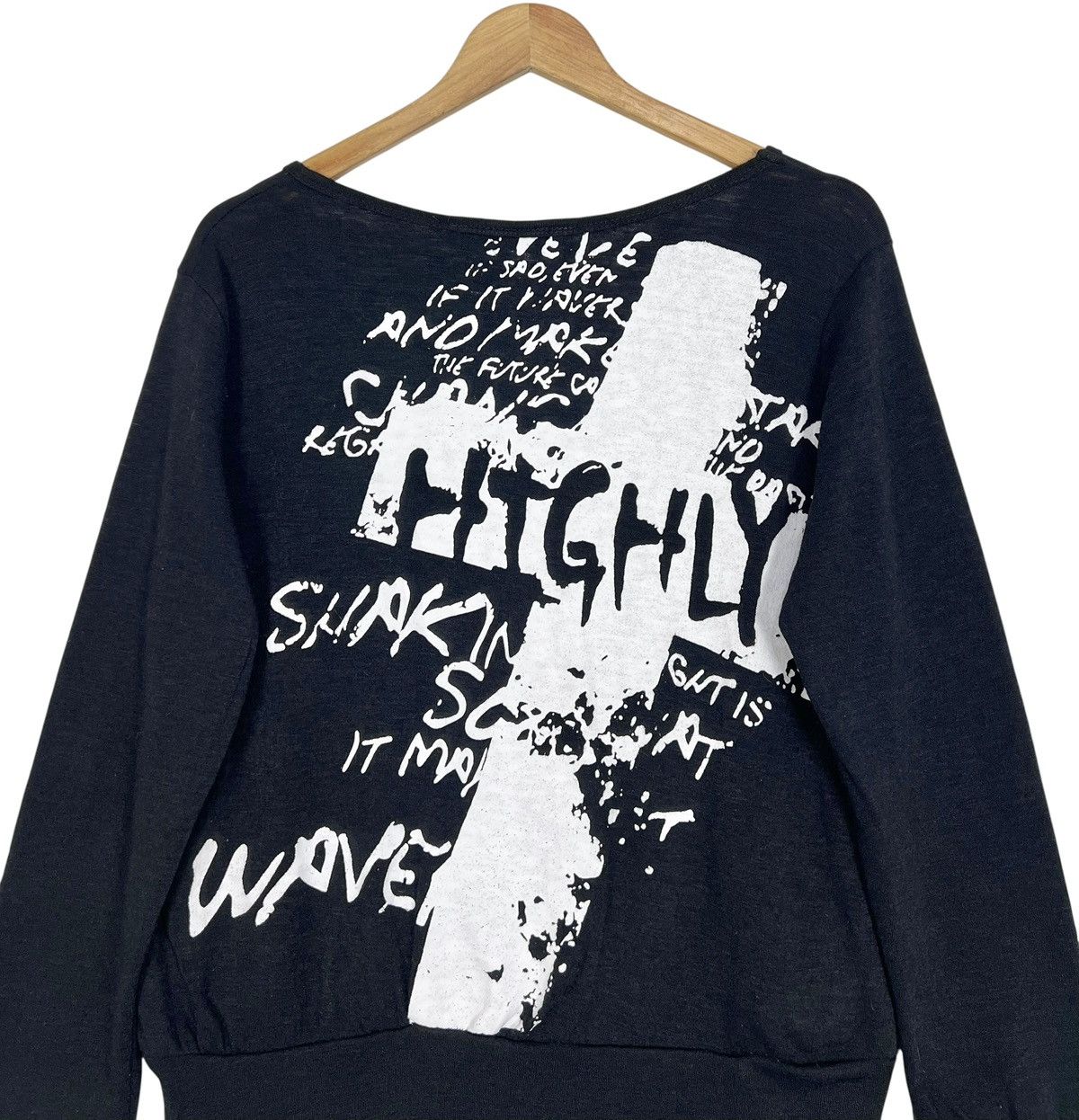 Japanese Brand Rich or Die Chrome Hearts Cross Inspired Long Sleeve Tee Size M / US 6-8 / IT 42-44 - 4 Thumbnail