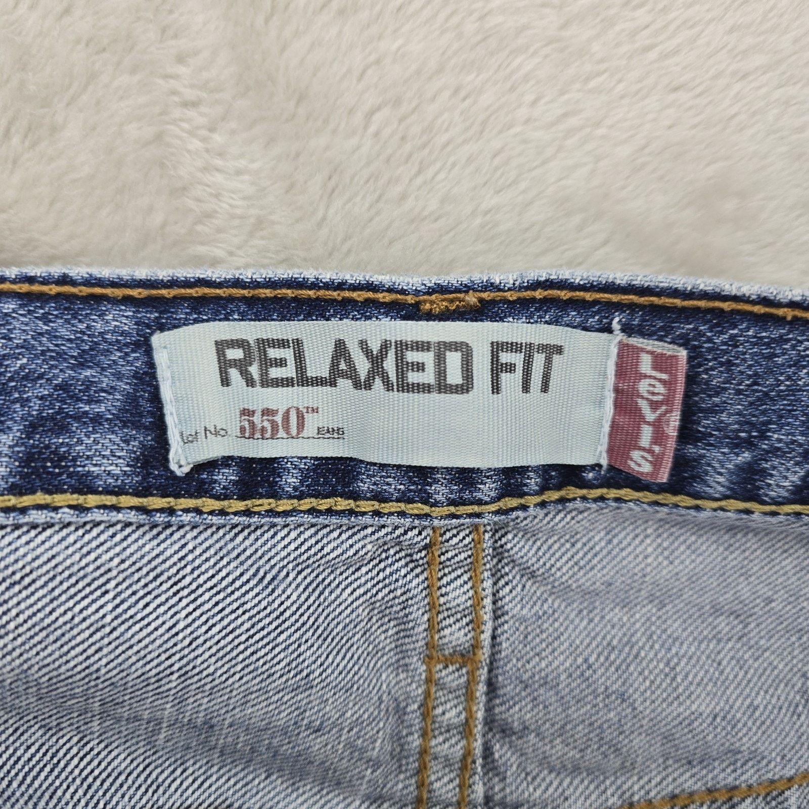 Levi's Levis 550 Jorts Jean Shorts Denim Size 36 (Fits 35x9) Y2K Size US 36 / EU 52 - 3 Thumbnail
