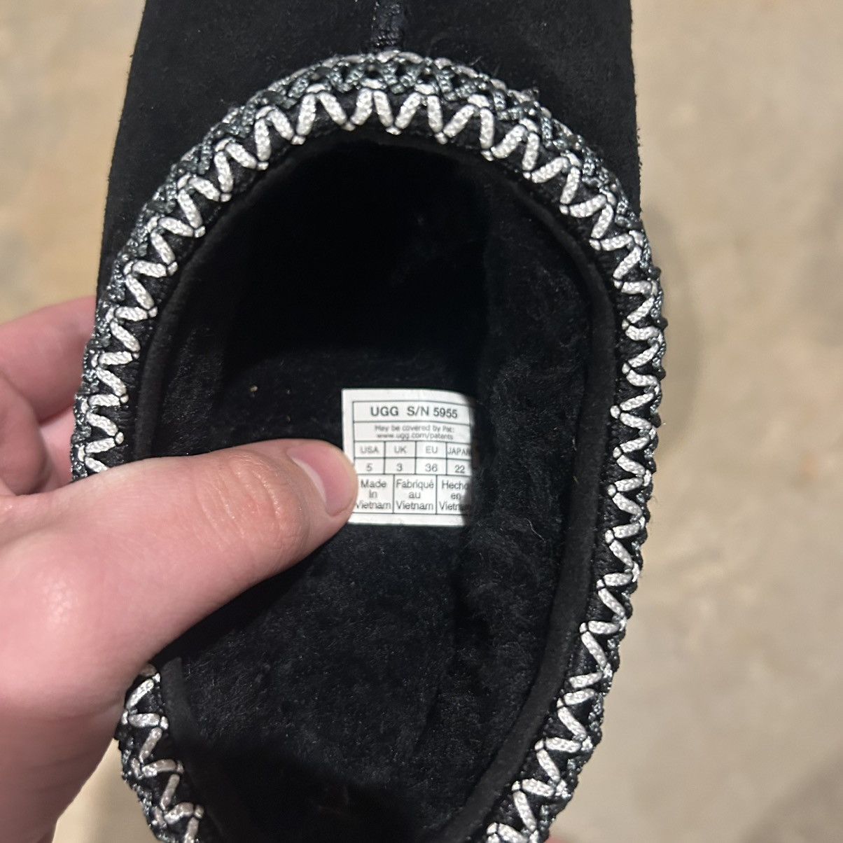 Ugg Brand New Women’s Ugg Tasman Slipper Black US 5 Size US 5 / IT 35 - 11 Thumbnail