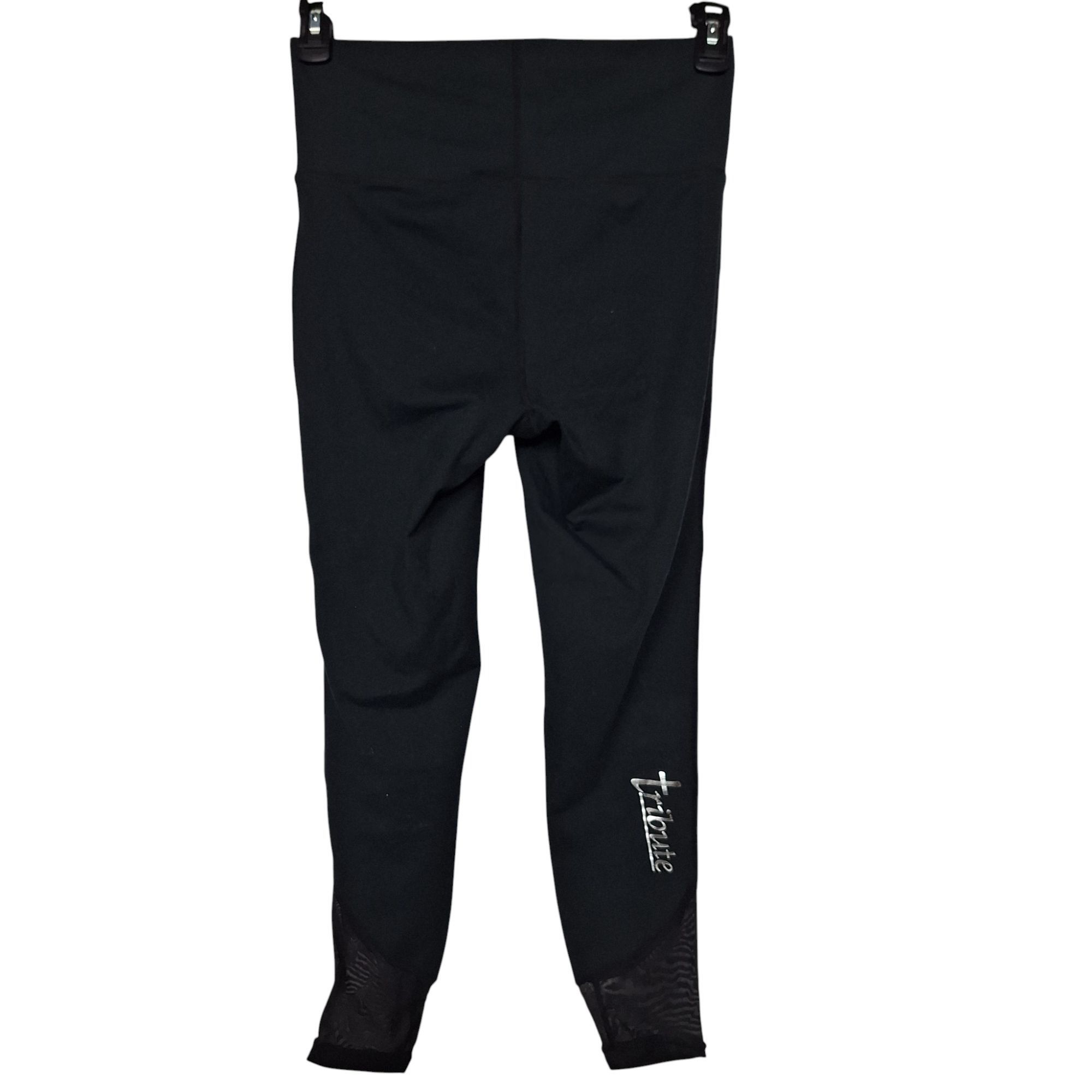 Soffe Soffe Tribute Activewear Leggings Junior Med Mesh Inset Zebr Size 28" / US 6 / IT 42 - 2 Thumbnail