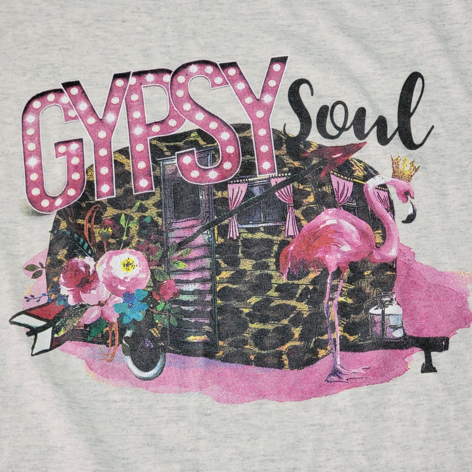 Other Gypsy Soul Grey Tee - Size Medium Size M / US 6-8 / IT 42-44 - 2 Thumbnail